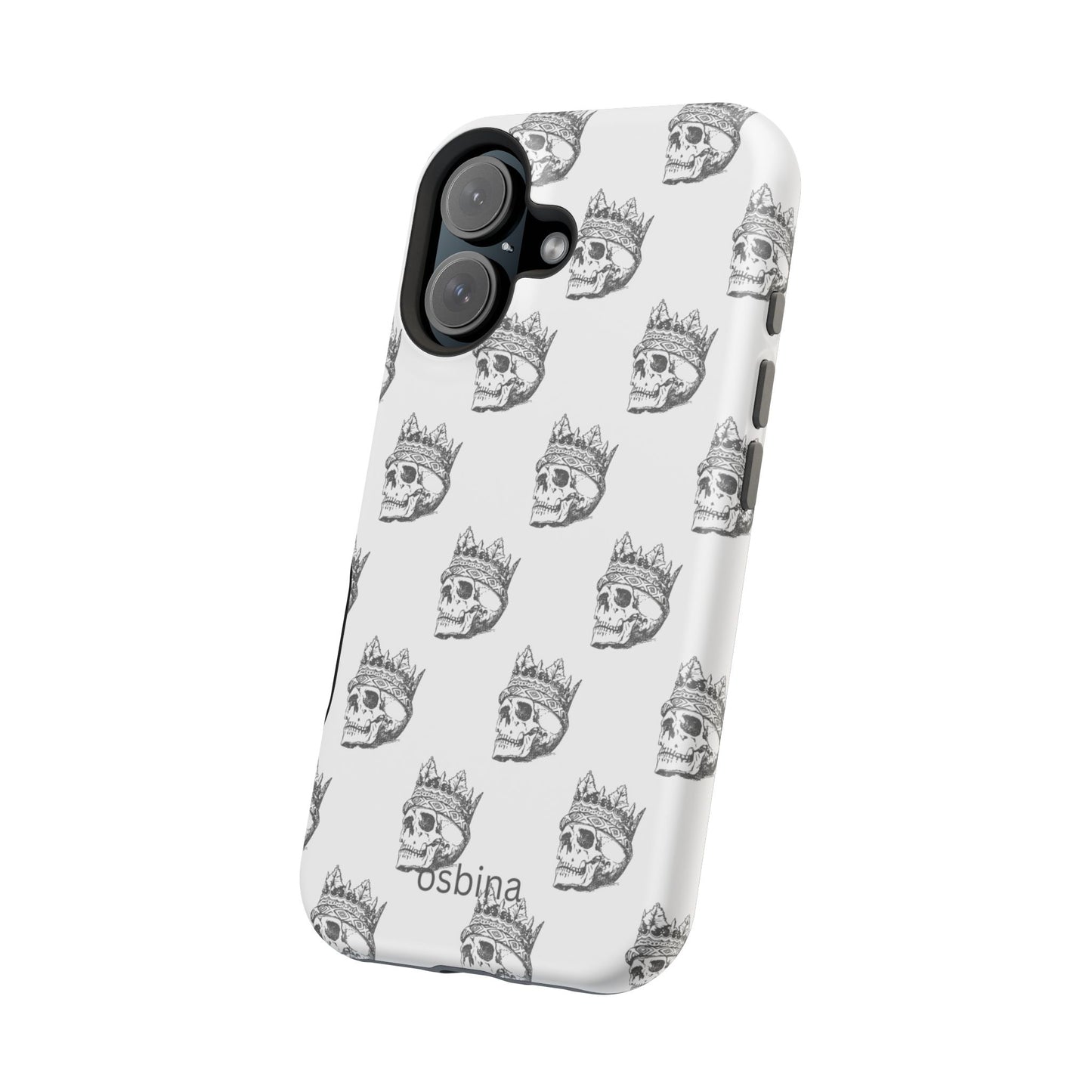 osbina | MagSafe compatible for iPhone | Skulls Royale Phone Case | Season Collective Collection