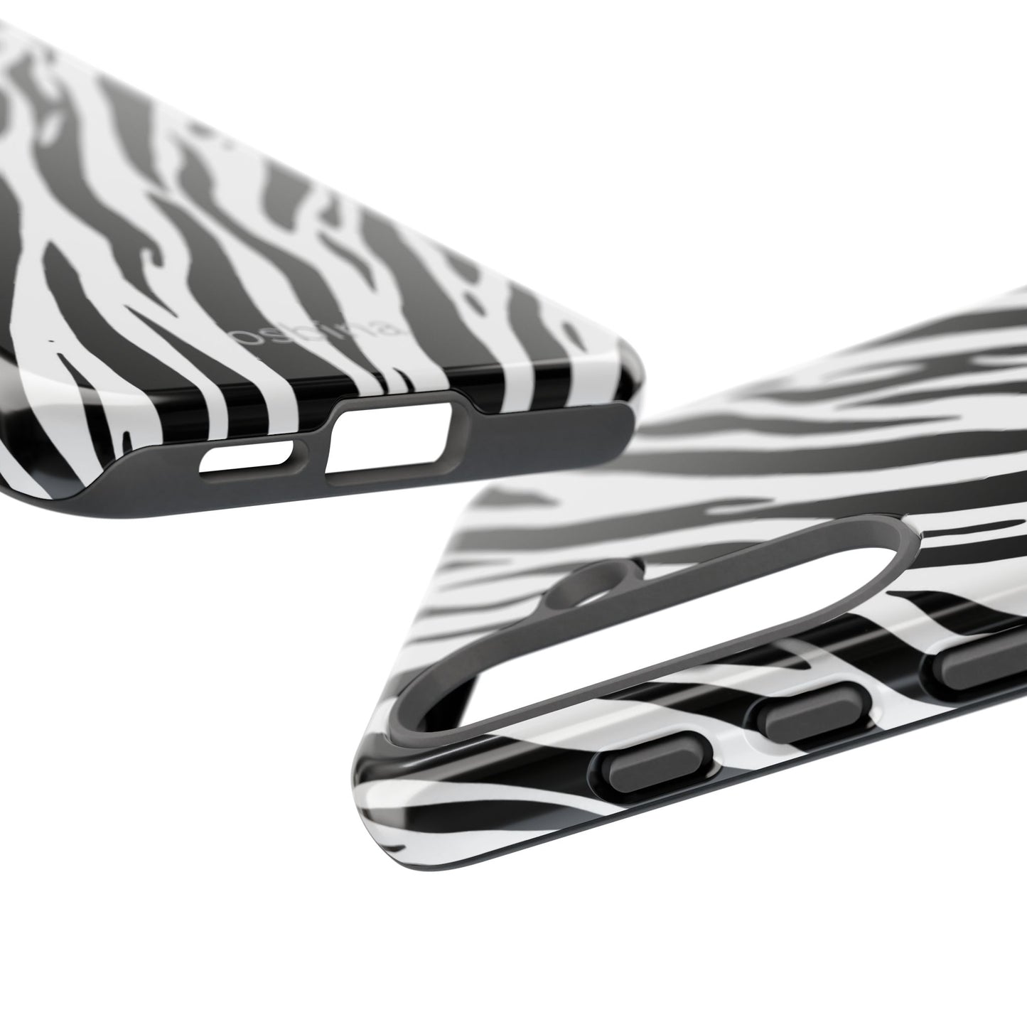 osbina | The Bengal Bold Stripe Case in White + Black | The Season Collective