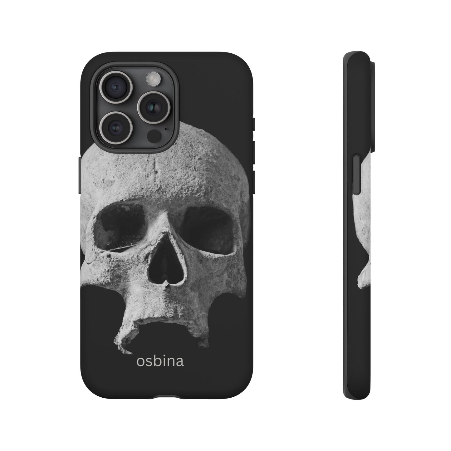osbina | White Skull Phone Case | Season Collective Collection