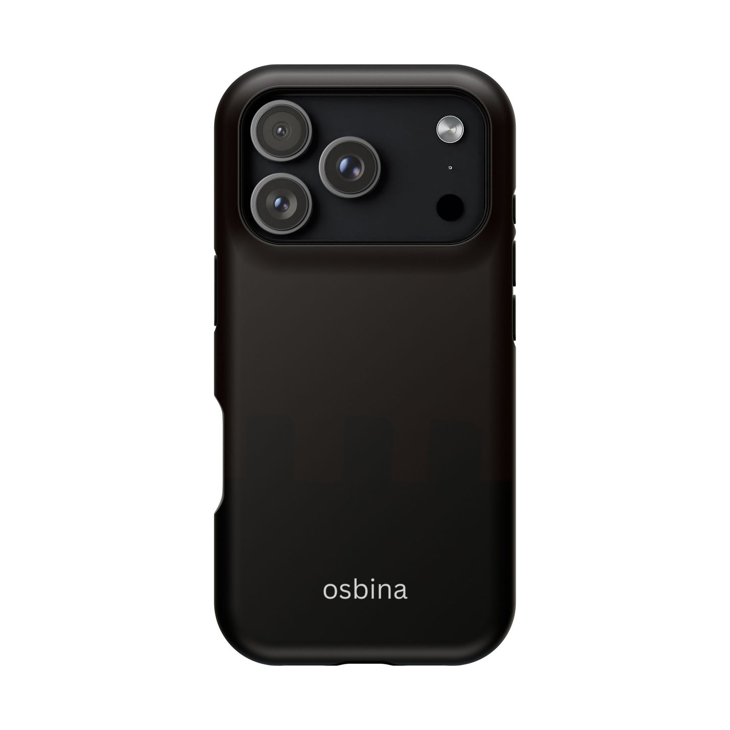 osbina | MagSafe compatible for iPhone | The Onyx Phone Case | Modern Man Collection