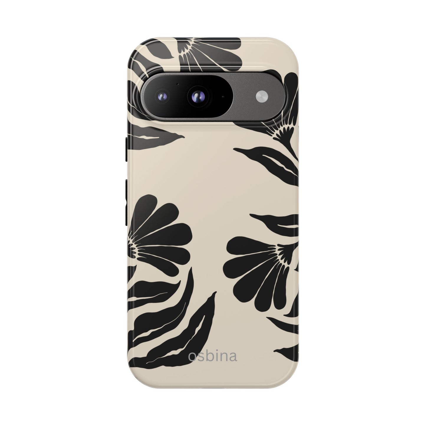 osbina | Obsidian Bloom Flower Phone Case | Modern Muse Collection