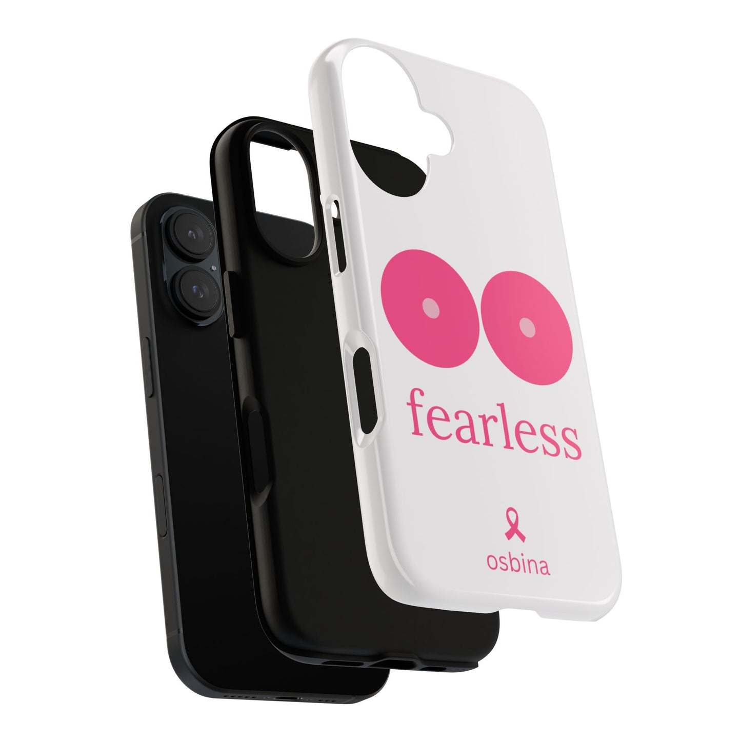 osbina | Limited Edition The Fearless Tatas Case in Light Pink + Soft Pink + Hot Pink | The Pink October Collection | Inspired By