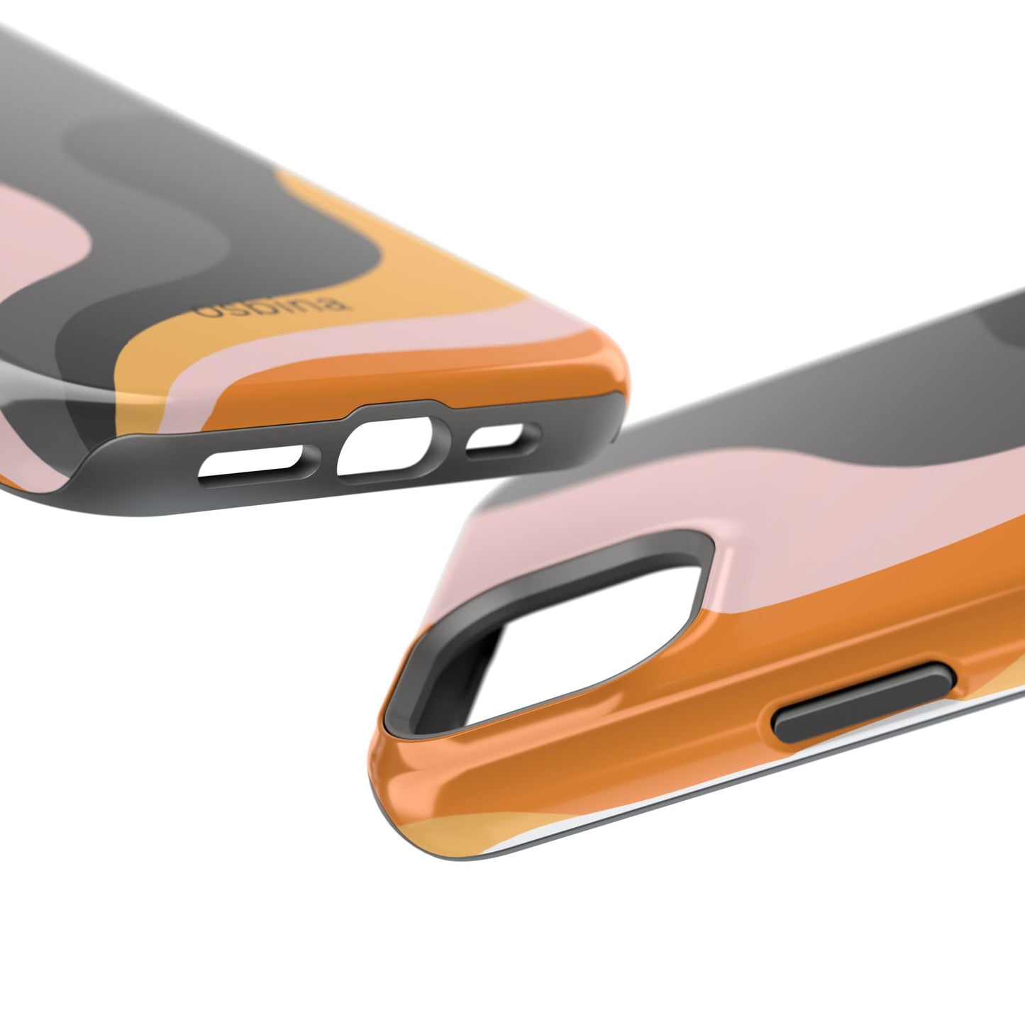 osbina | MagSafe Compatible for iPhone | The Case That Says “Fall, But Make It Fashion” | Retro Swirl Edition | The Season Collective