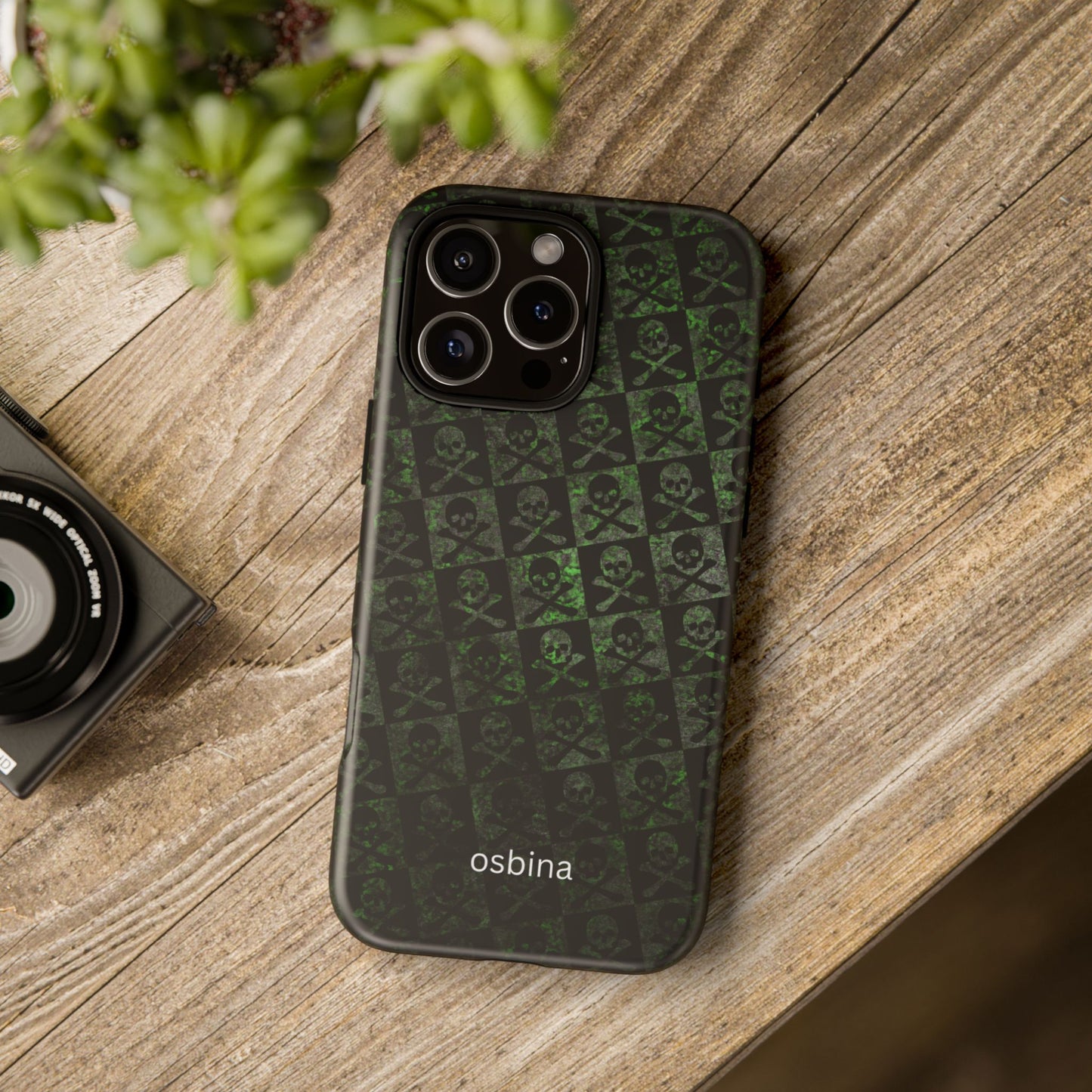 osbina | Skull & Crossbones Phone Case | Season Collective Collection