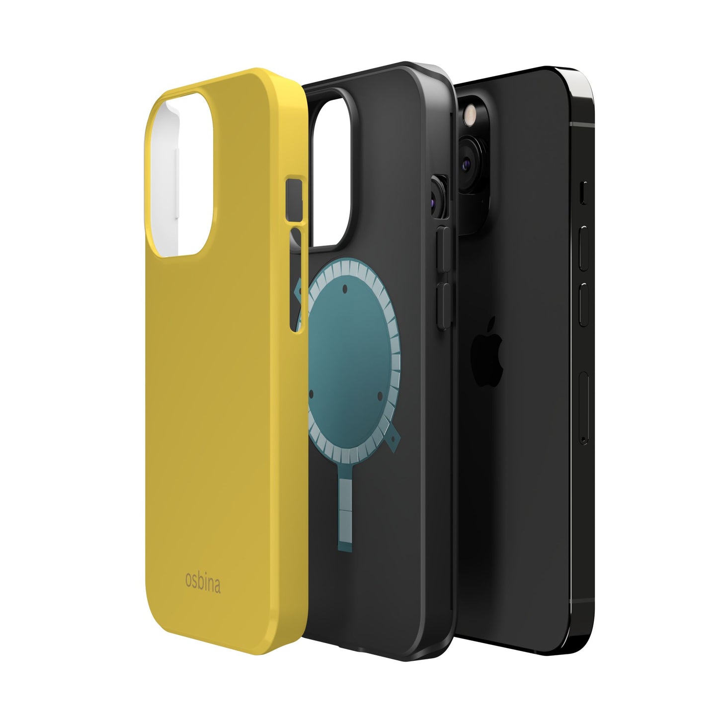 osbina | MagSafe compatible for iPhone | The Solar Phone Case | Modern Man Collection