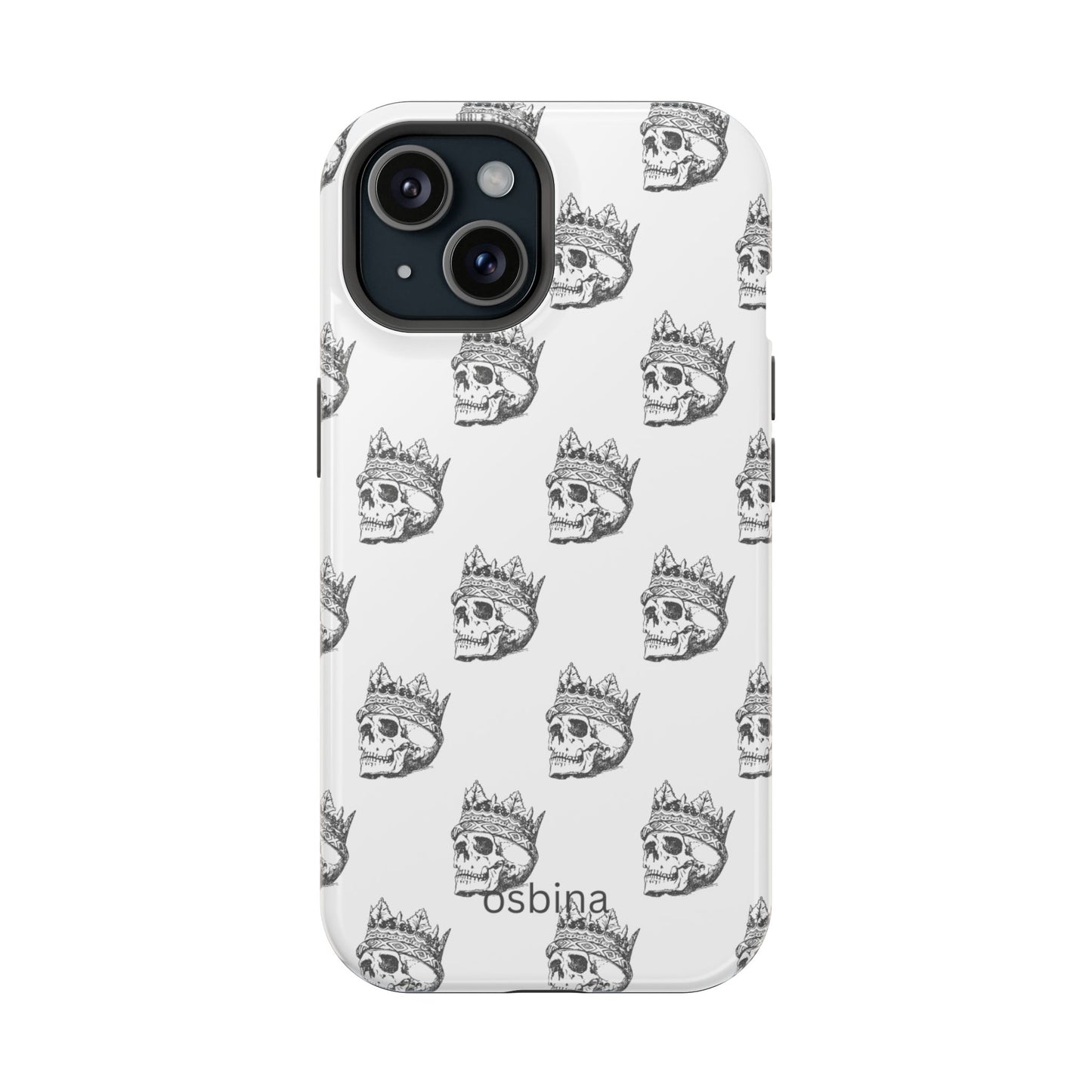 osbina | MagSafe compatible for iPhone | Skulls Royale Phone Case | Season Collective Collection