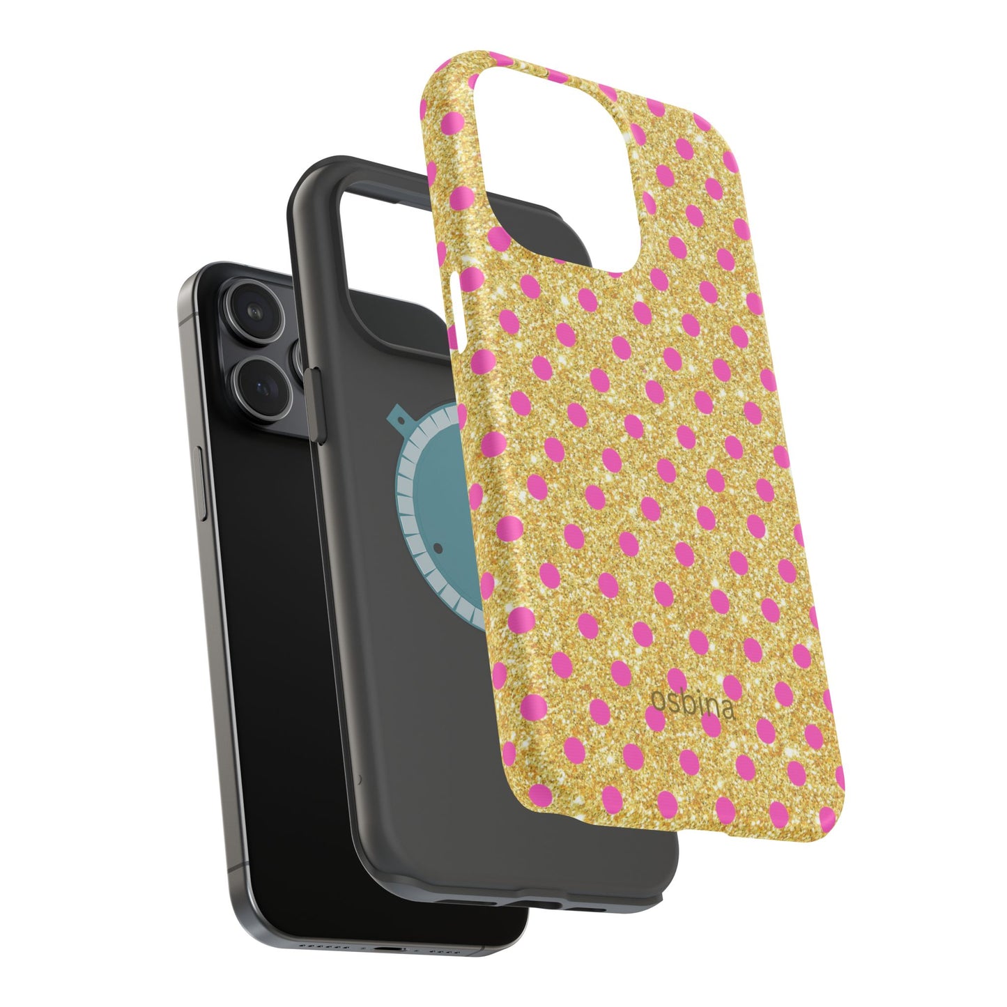 osbina | MagSafe compatible for iPhone | The Elara Phone Case | YAYOU Collection Supporting Shine Like Sable