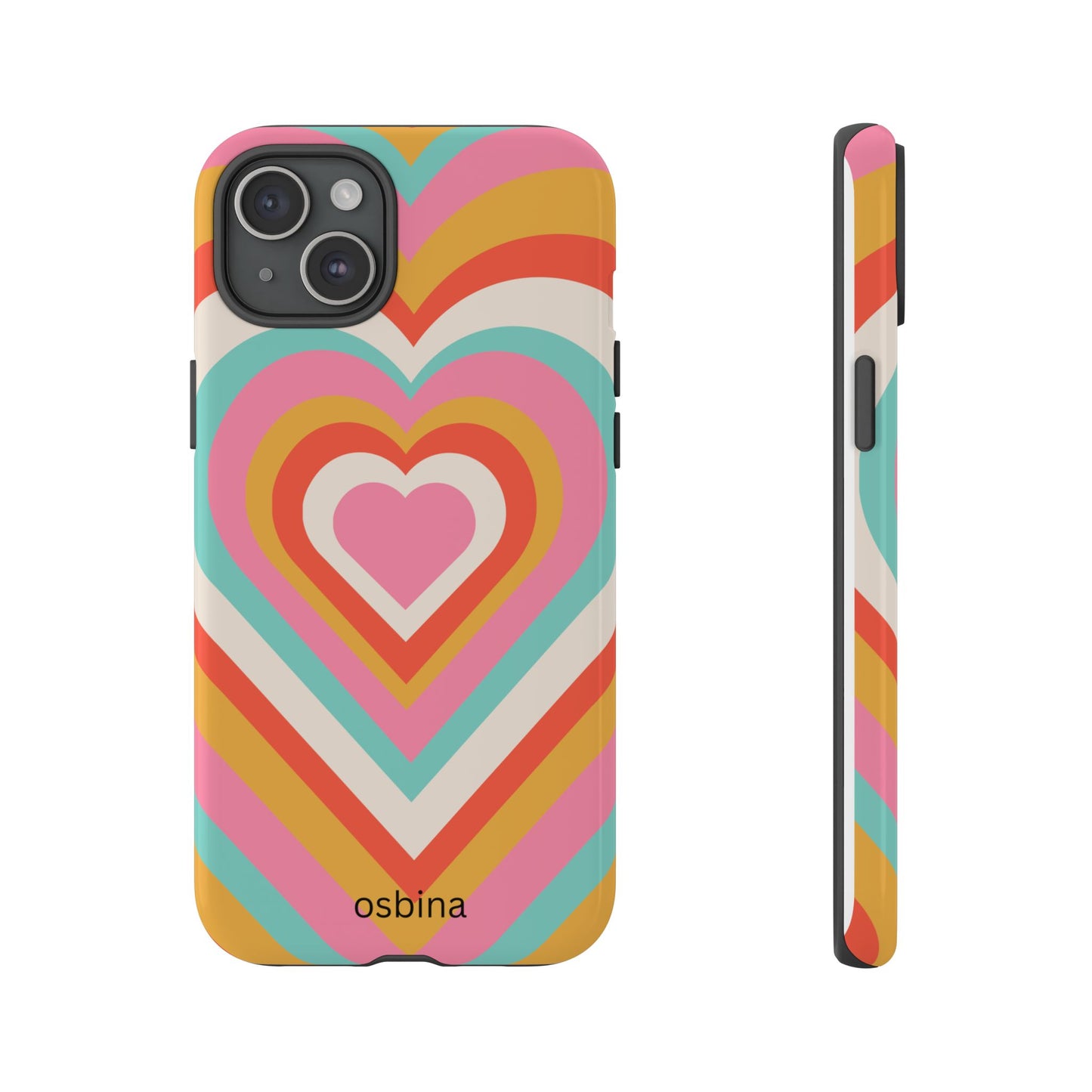 osbina | Heart Nouveau Phone Case | Modern Muse Collection
