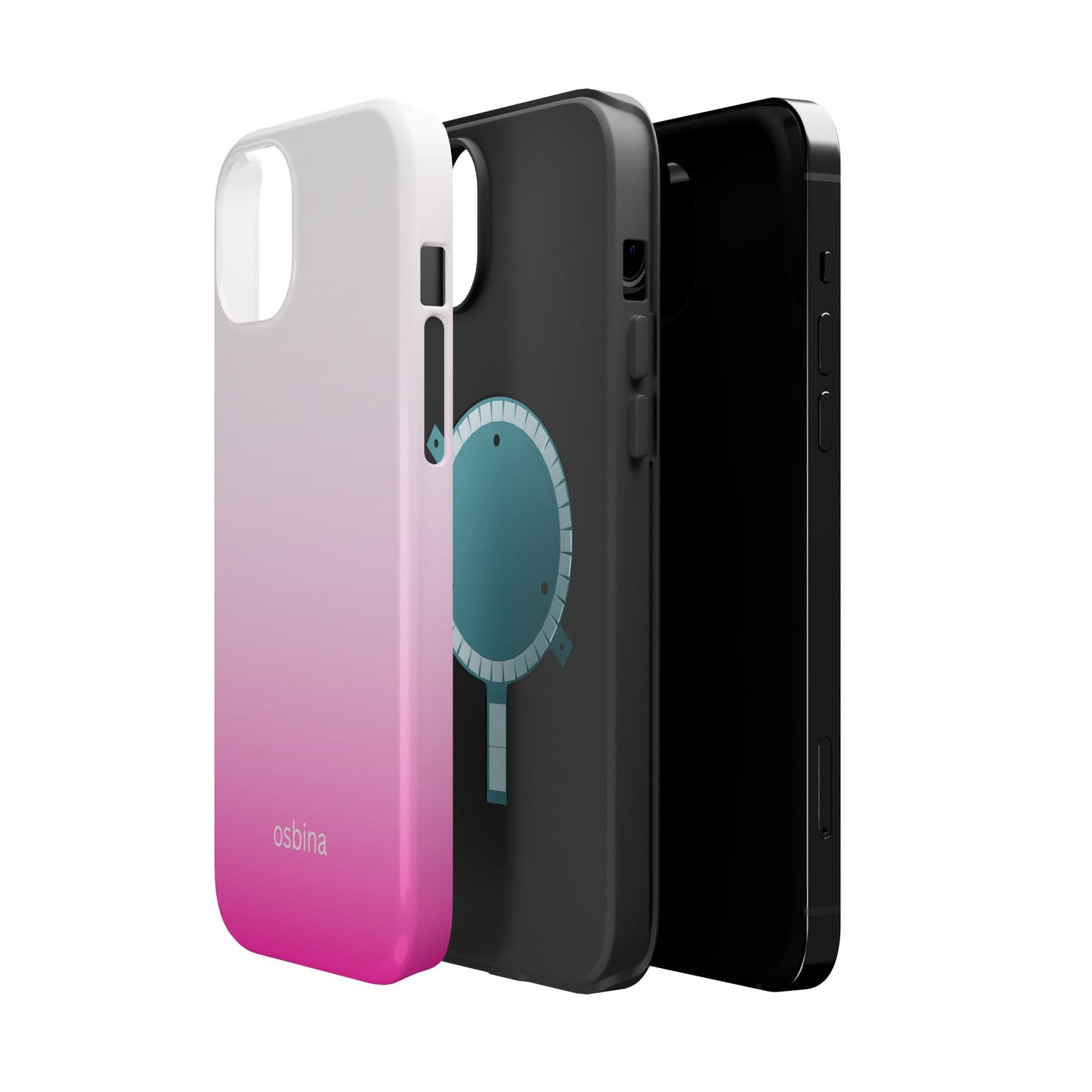 osbina | MagSafe compatible for iPhone | The Radiant Ombre Case | YAYOU Collection Supporting Shine Like Sable