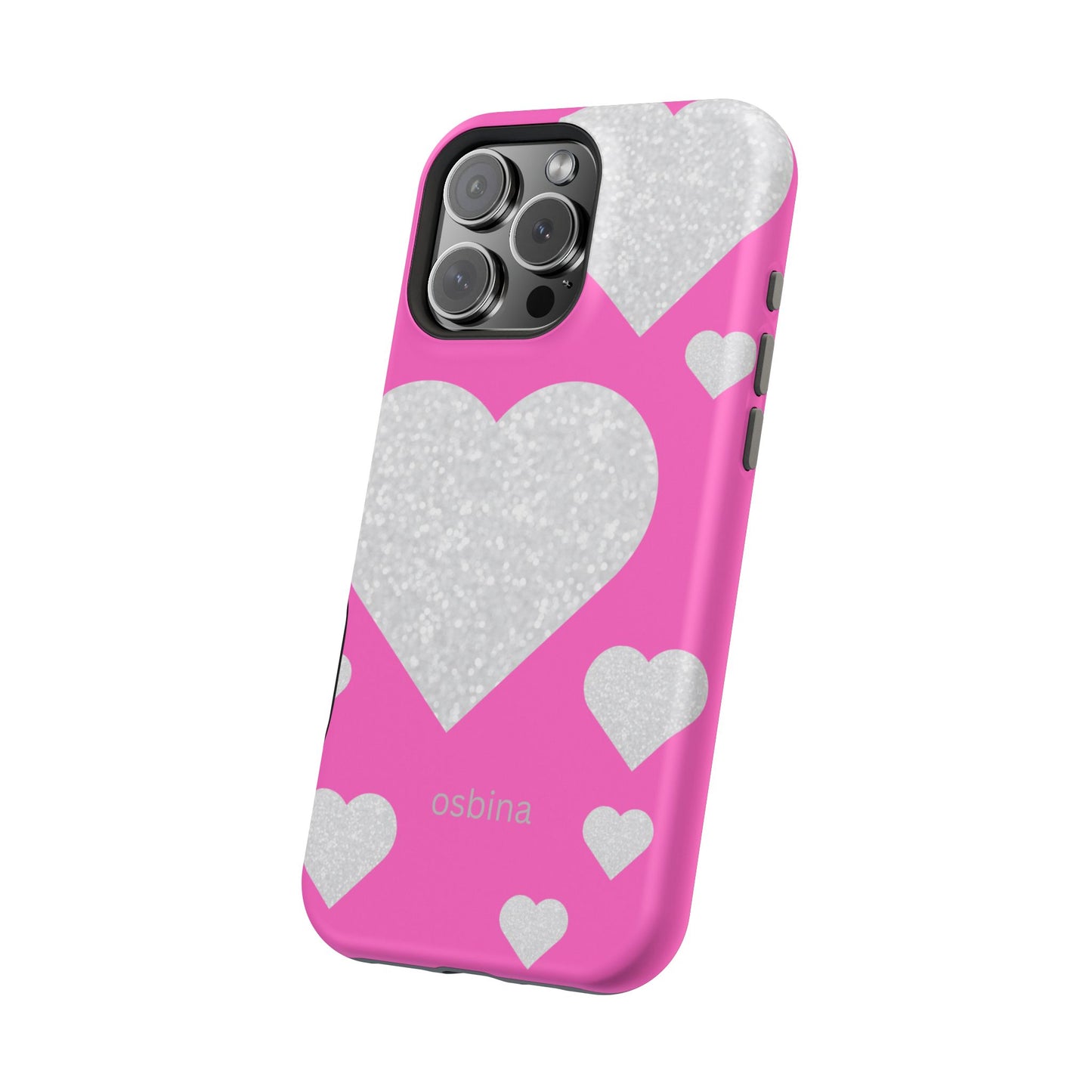 osbina | MagSafe compatible for iPhone | The Shimmering Love Case | YAYOU Collection Supporting Shine Like Sable