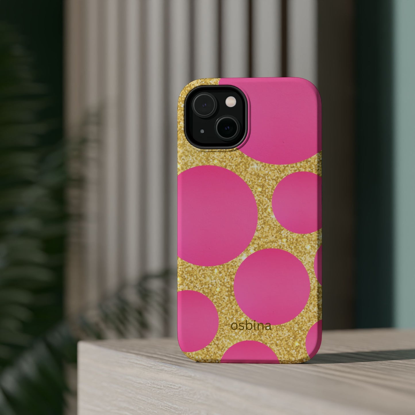 osbina | MagSafe compatible for iPhone | The Aurelia Phone Case | YAYOU Collection Supporting Shine Like Sable