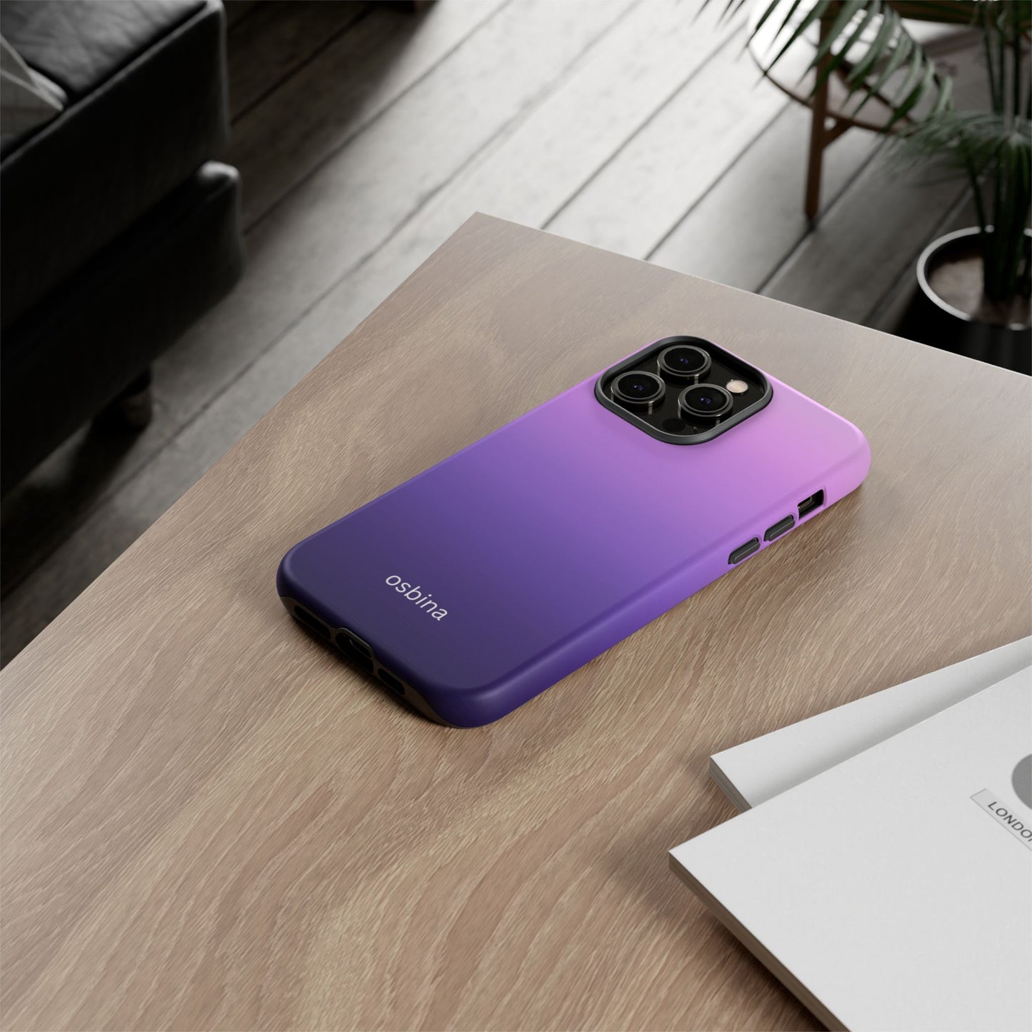 osbina | The Violet Haze Phone Case | Color Edit Collection