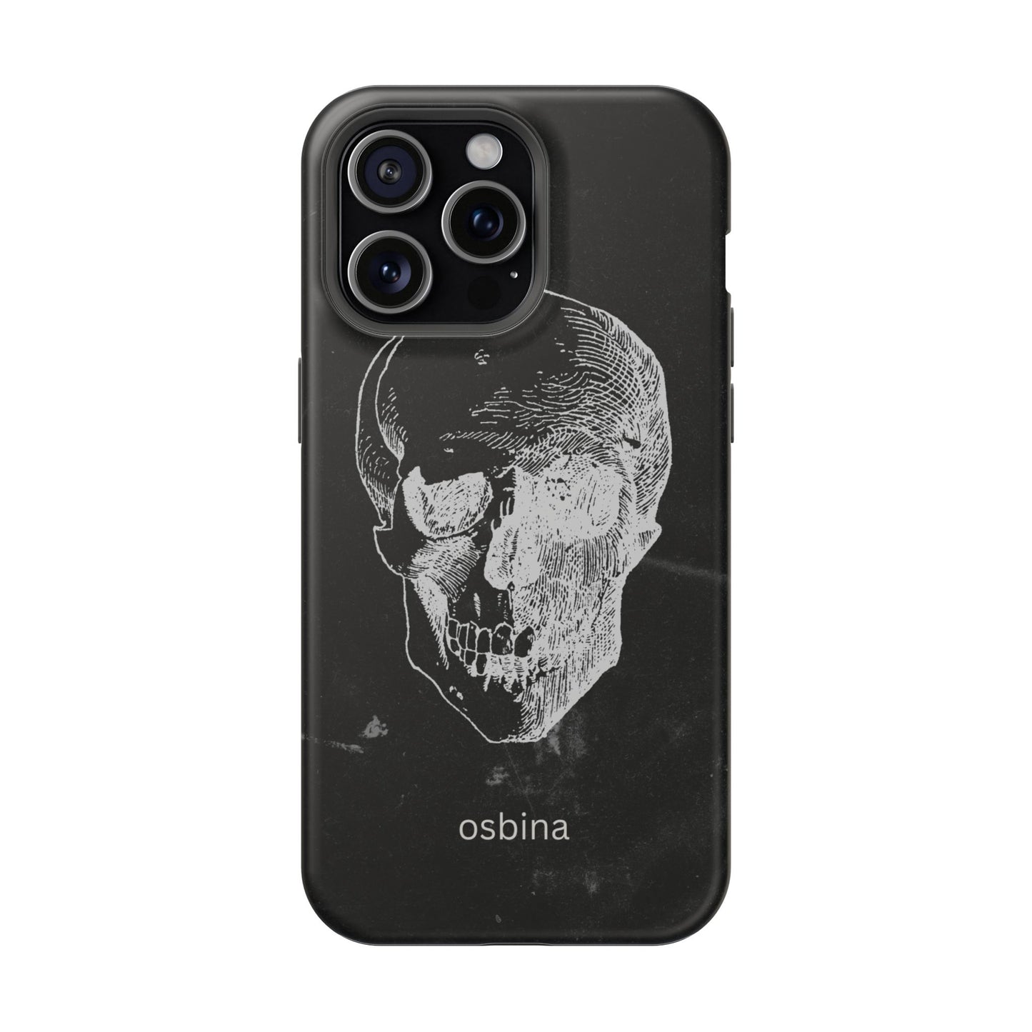osbina | MagSafe compatible for iPhone | Skull Phone Case | Season Collective Collection