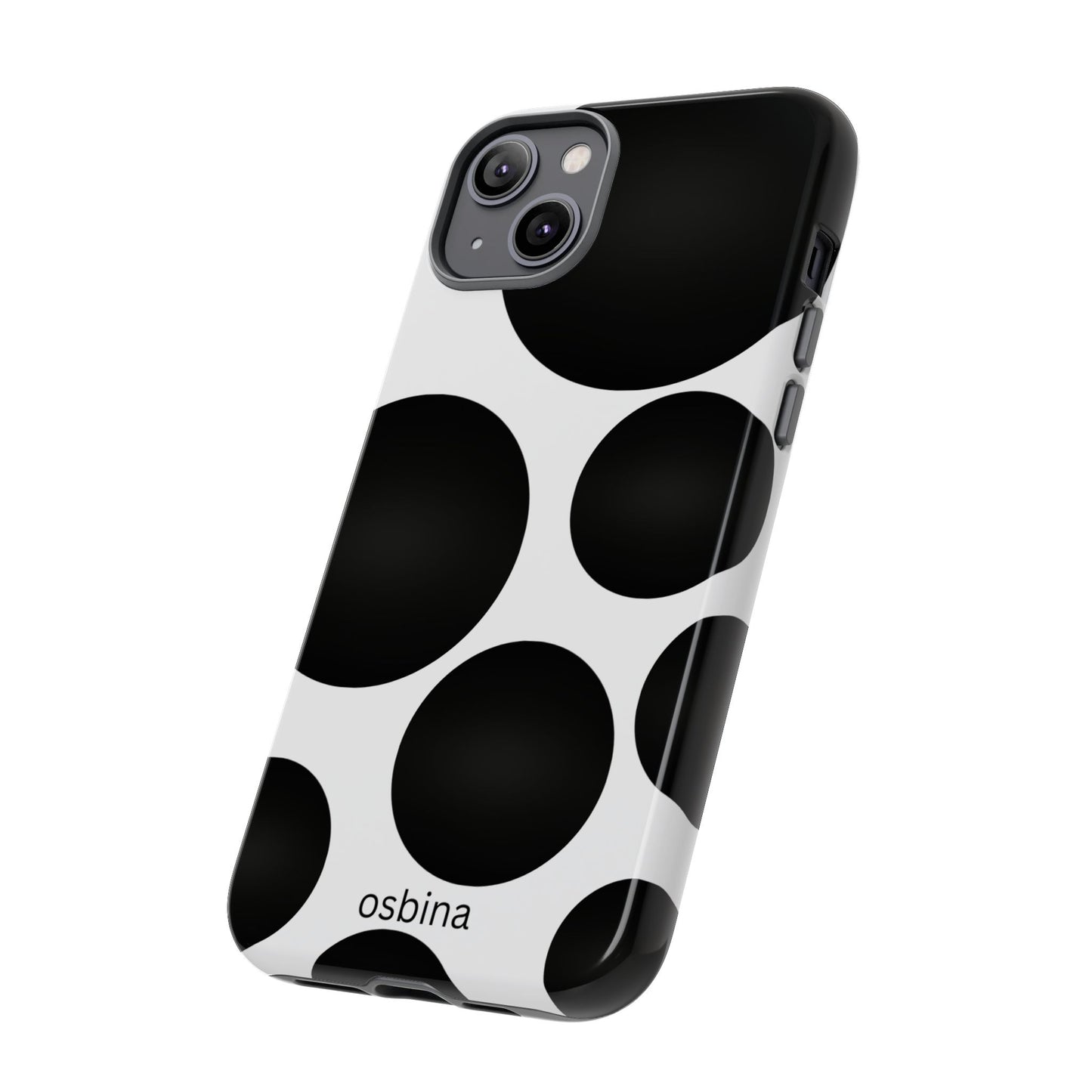 osbina | The Noir Bubbles Phone Case | Modern Muse Collection
