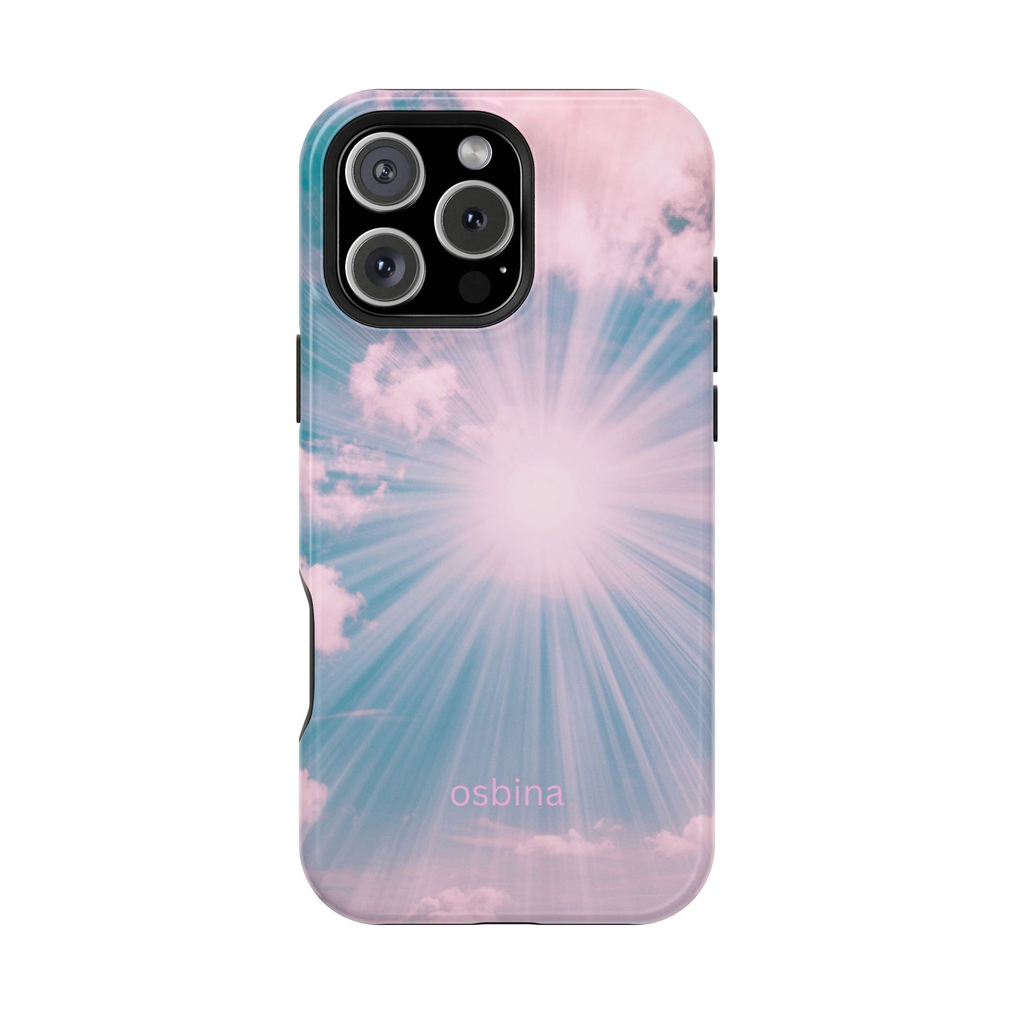 osbina | MagSafe compatible for iPhone | The Sunburst Skies Case | YAYOU Collection Supporting Shine Like Sable