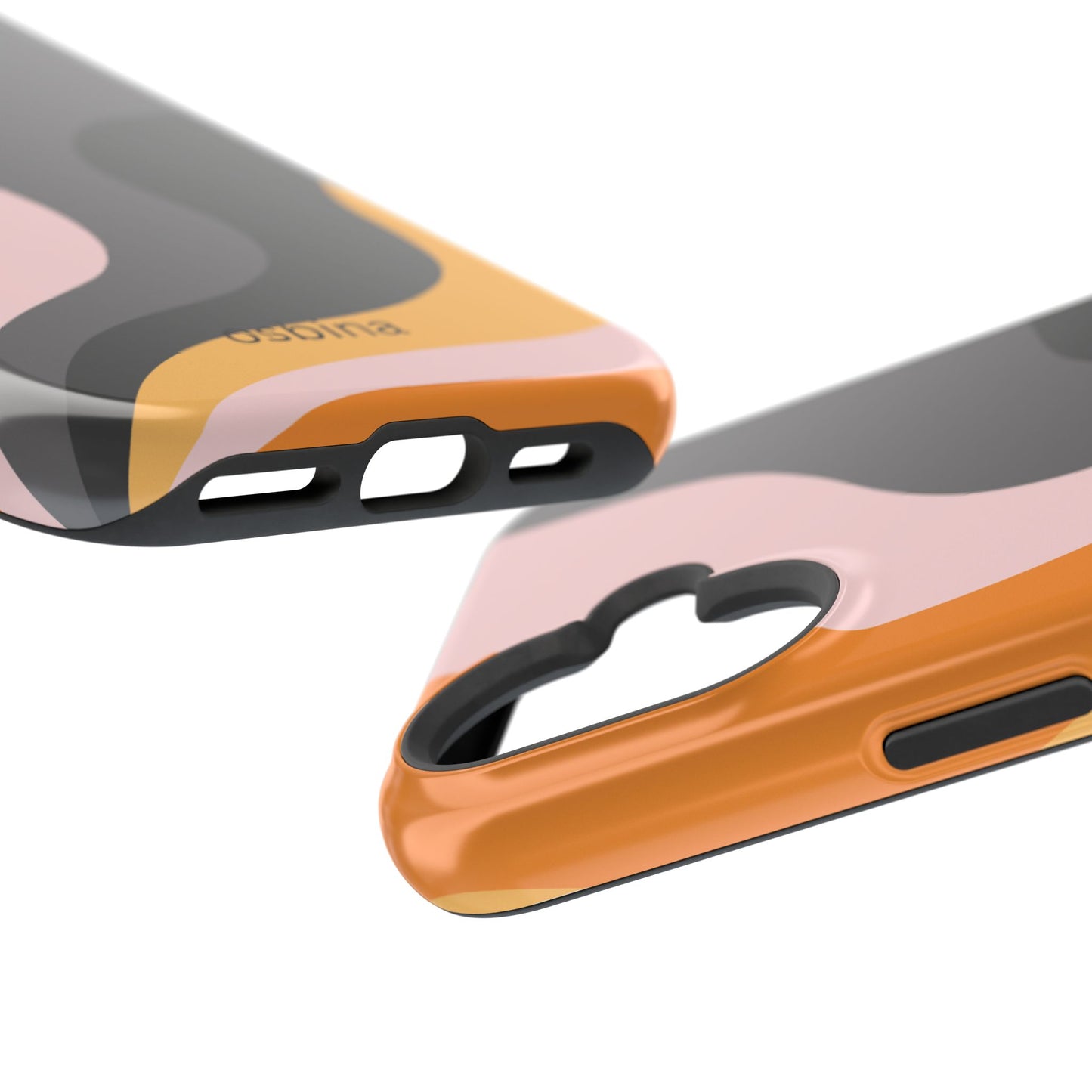 osbina | MagSafe Compatible for iPhone | The Case That Says “Fall, But Make It Fashion” | Retro Swirl Edition | The Season Collective