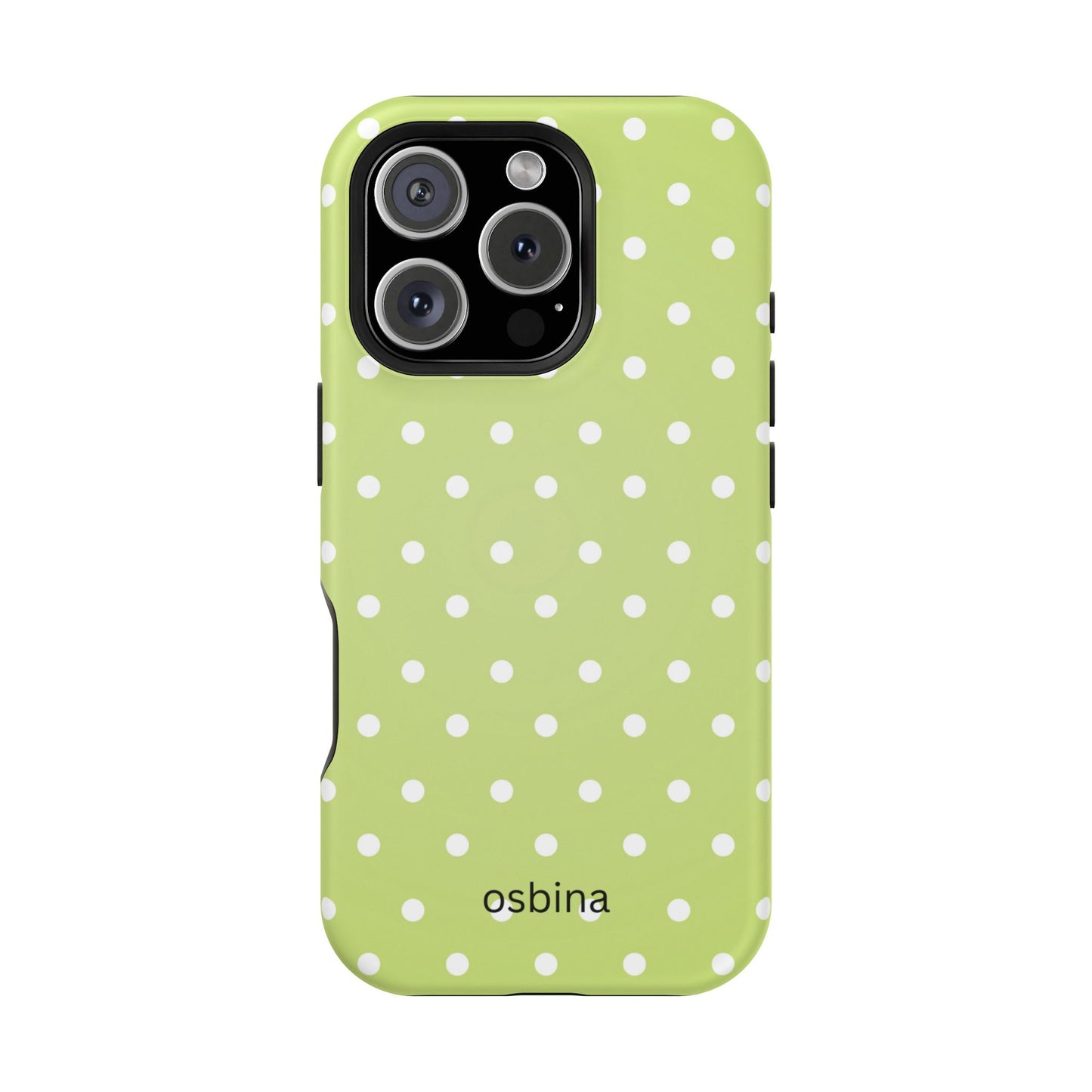 osbina | MagSafe compatible for iPhone | The Lume Dot Phone Case | Color Edit Collection