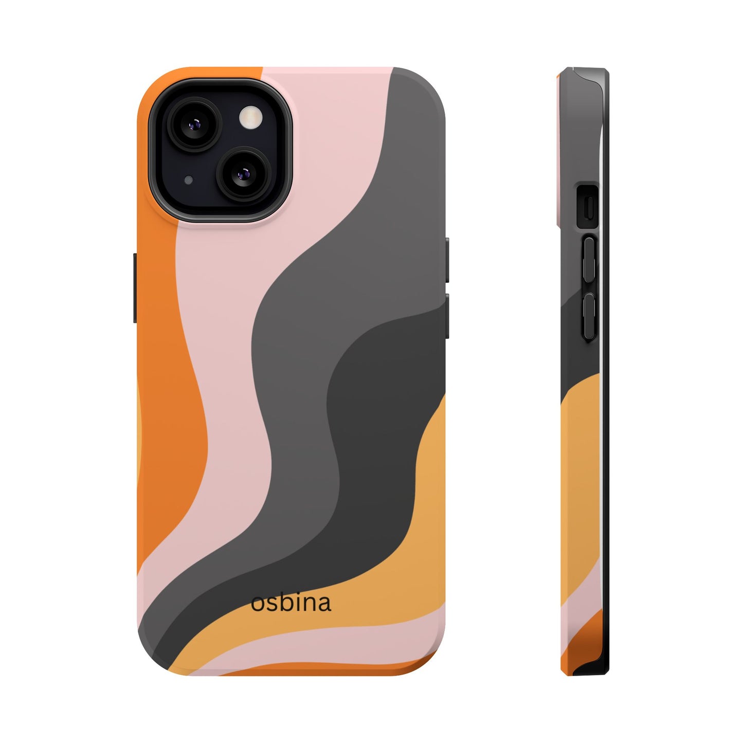 osbina | MagSafe Compatible for iPhone | The Case That Says “Fall, But Make It Fashion” | Retro Swirl Edition | The Season Collective