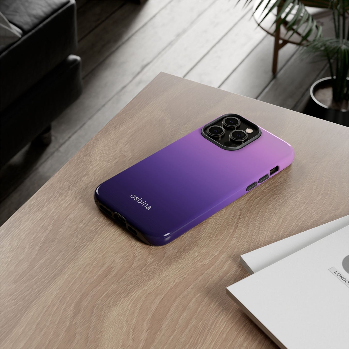 osbina | The Violet Haze Phone Case | Color Edit Collection