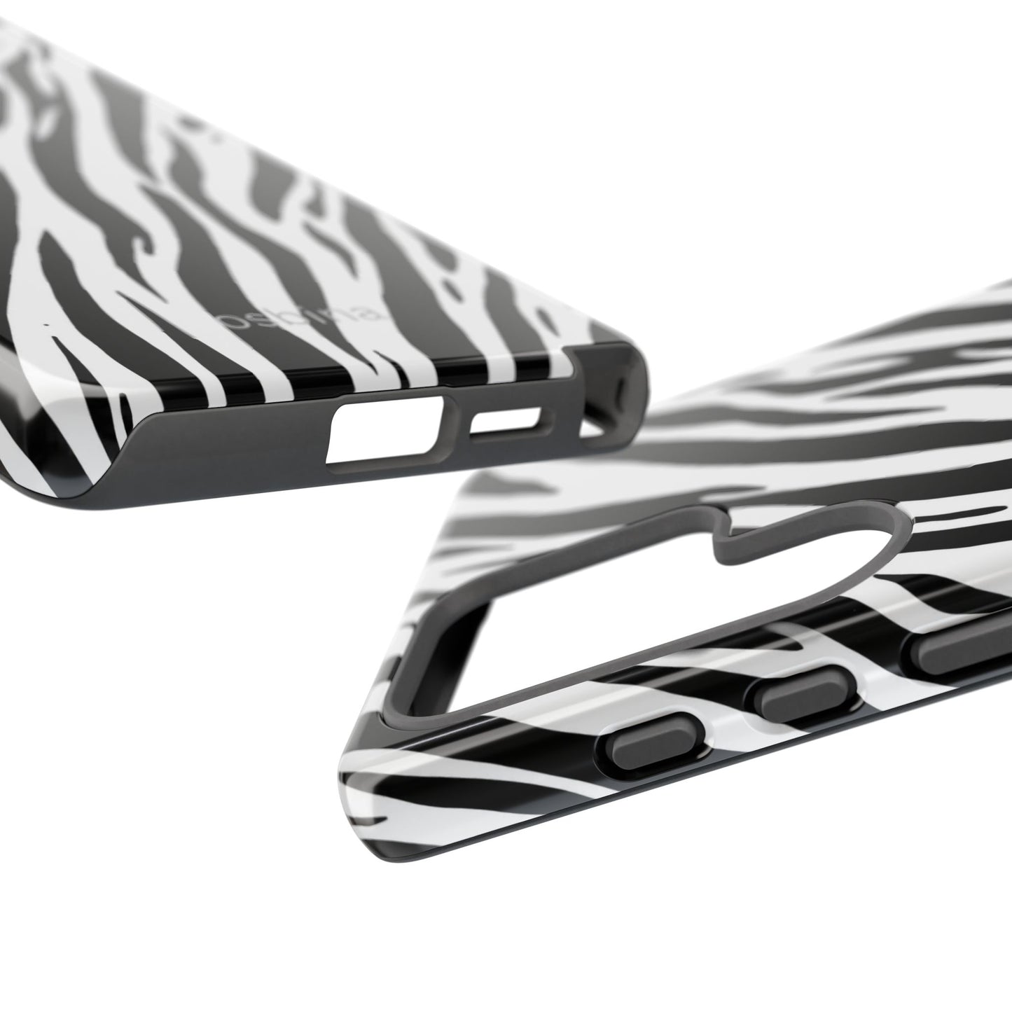 osbina | The Bengal Bold Stripe Case in White + Black | The Season Collective