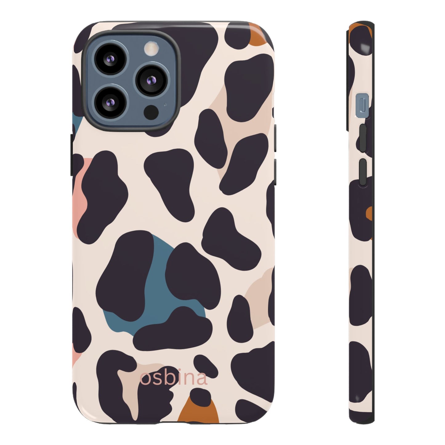 osbina | Leopard Luxe Color Pop Leopard Print Phone Case | Modern Muse Collection