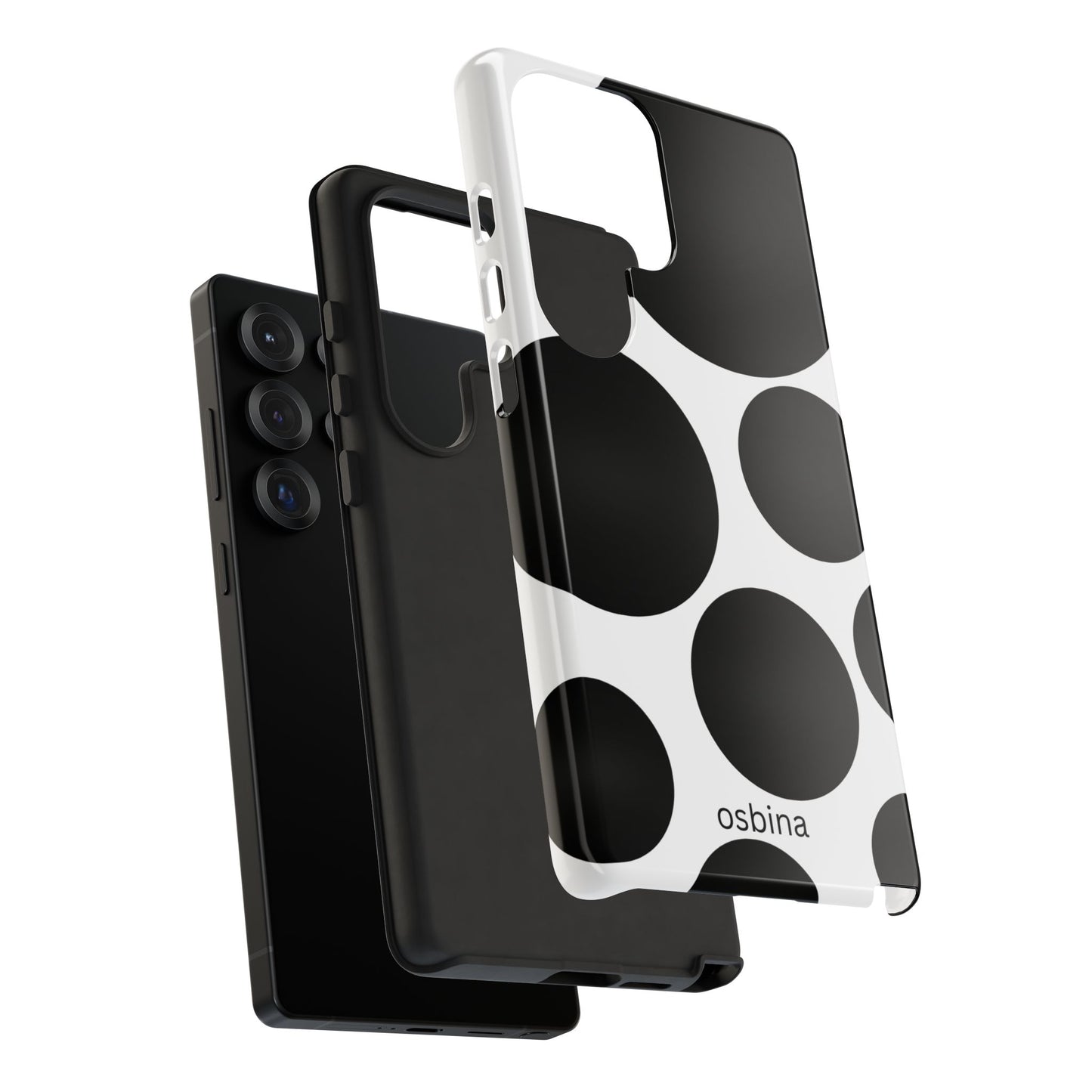 osbina | The Noir Bubbles Phone Case | Modern Muse Collection