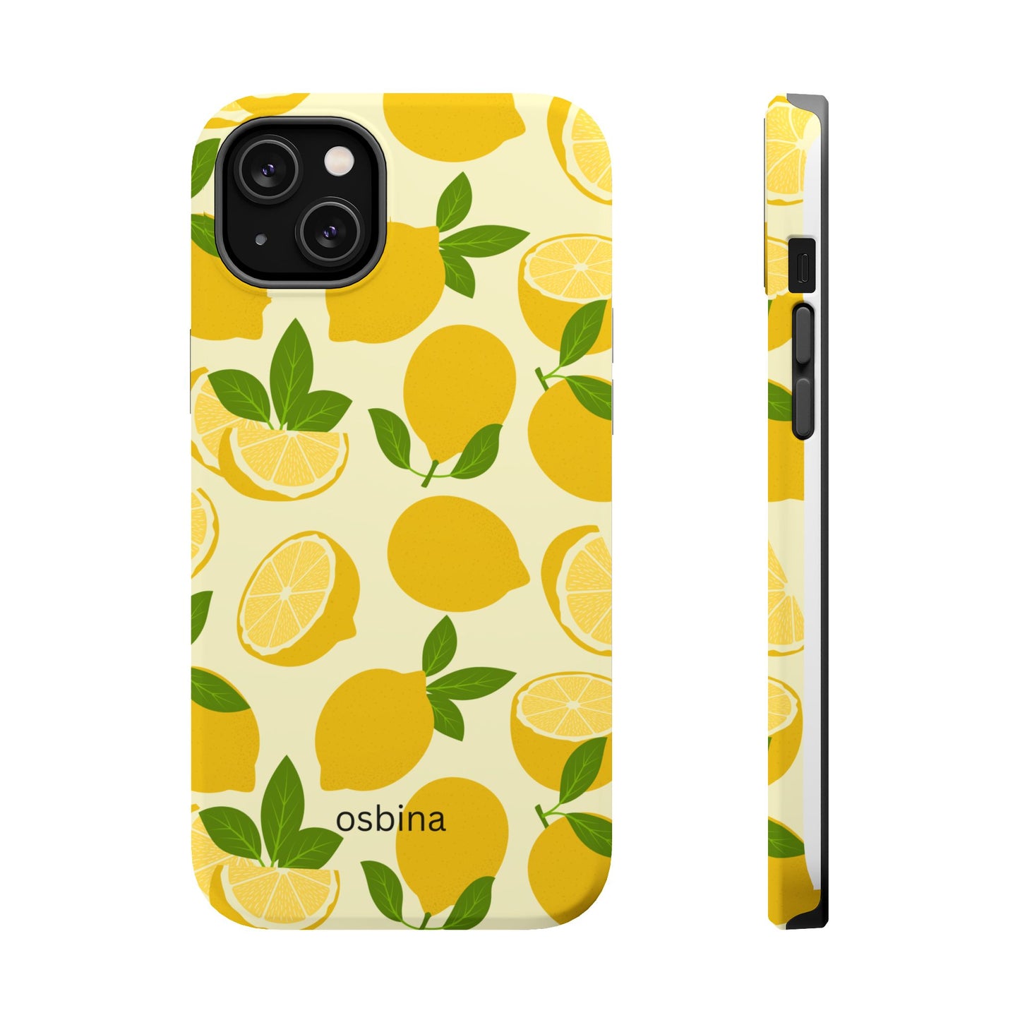 osbina | MagSafe compatible for iPhone | Limoncello Lemon Phone Case | Modern Muse Collection