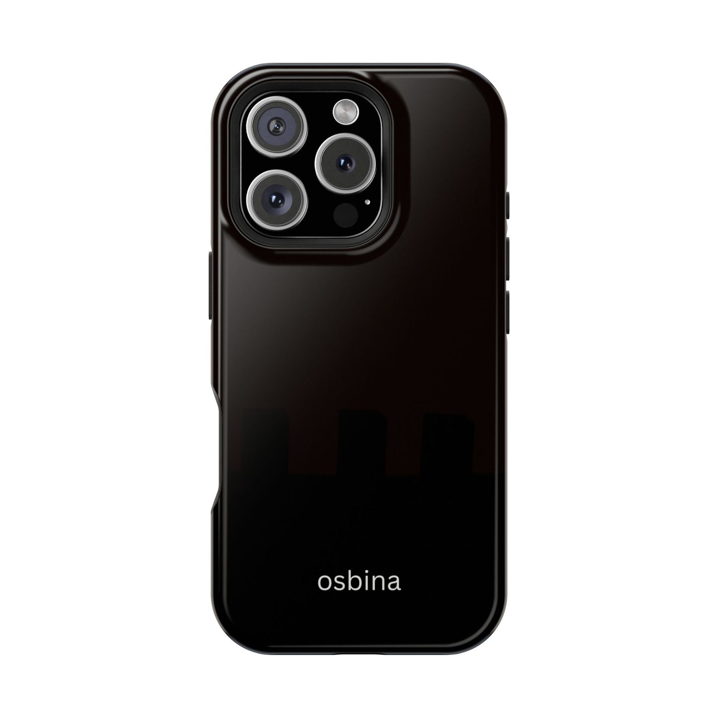 osbina | MagSafe compatible for iPhone | The Onyx Phone Case | Modern Man Collection