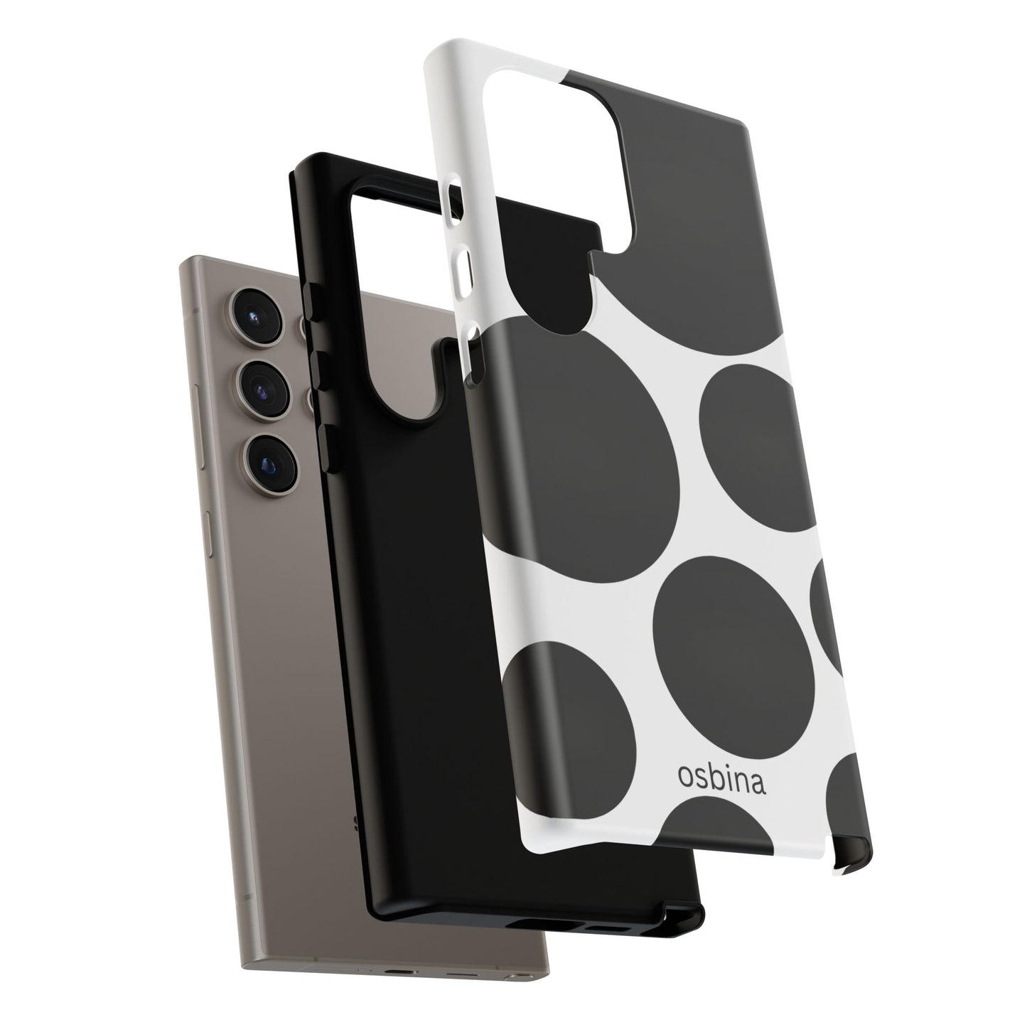 osbina | The Noir Bubbles Phone Case | Modern Muse Collection