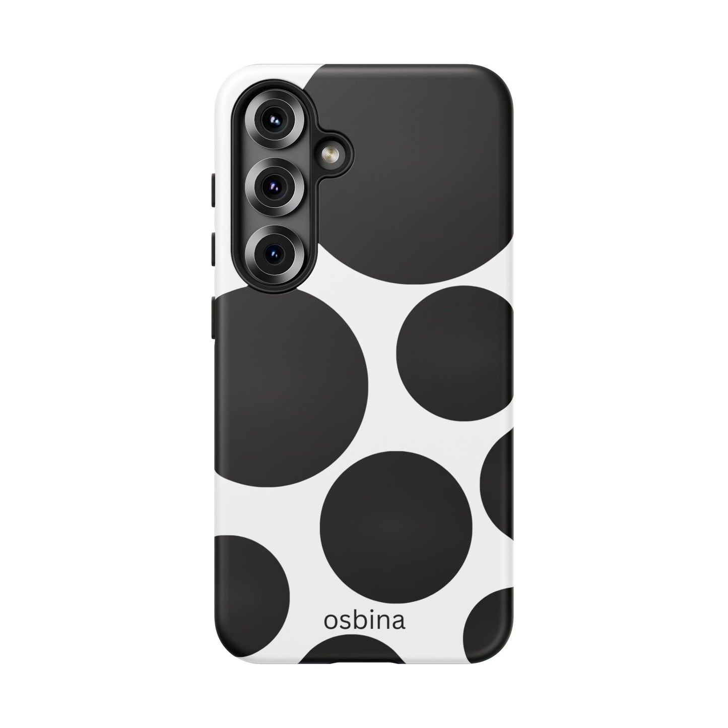 osbina | The Noir Bubbles Phone Case | Modern Muse Collection