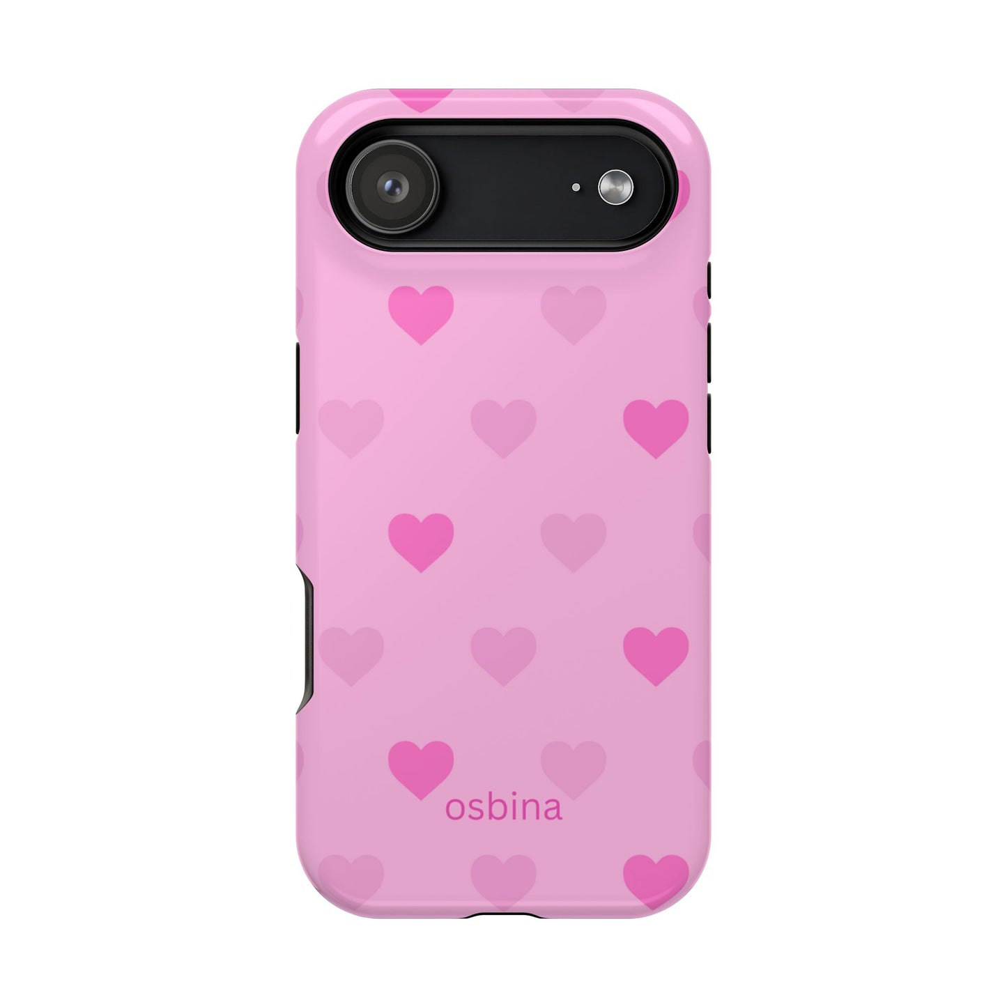 osbina | MagSafe compatible for iPhone | The Blushing Hearts Case | YAYOU Collection Supporting Shine Like Sable