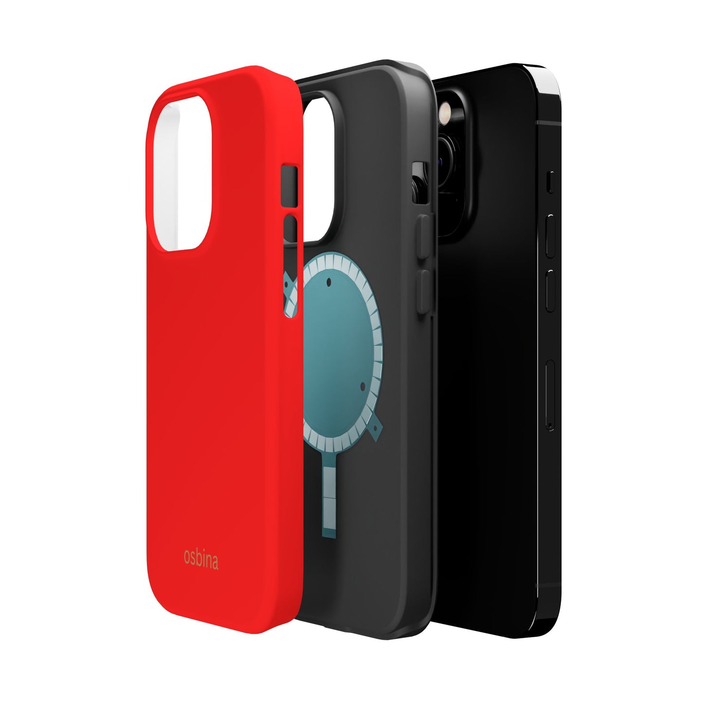 osbina | MagSafe compatible for iPhone | The Blaze Phone Case | Modern Man Collection