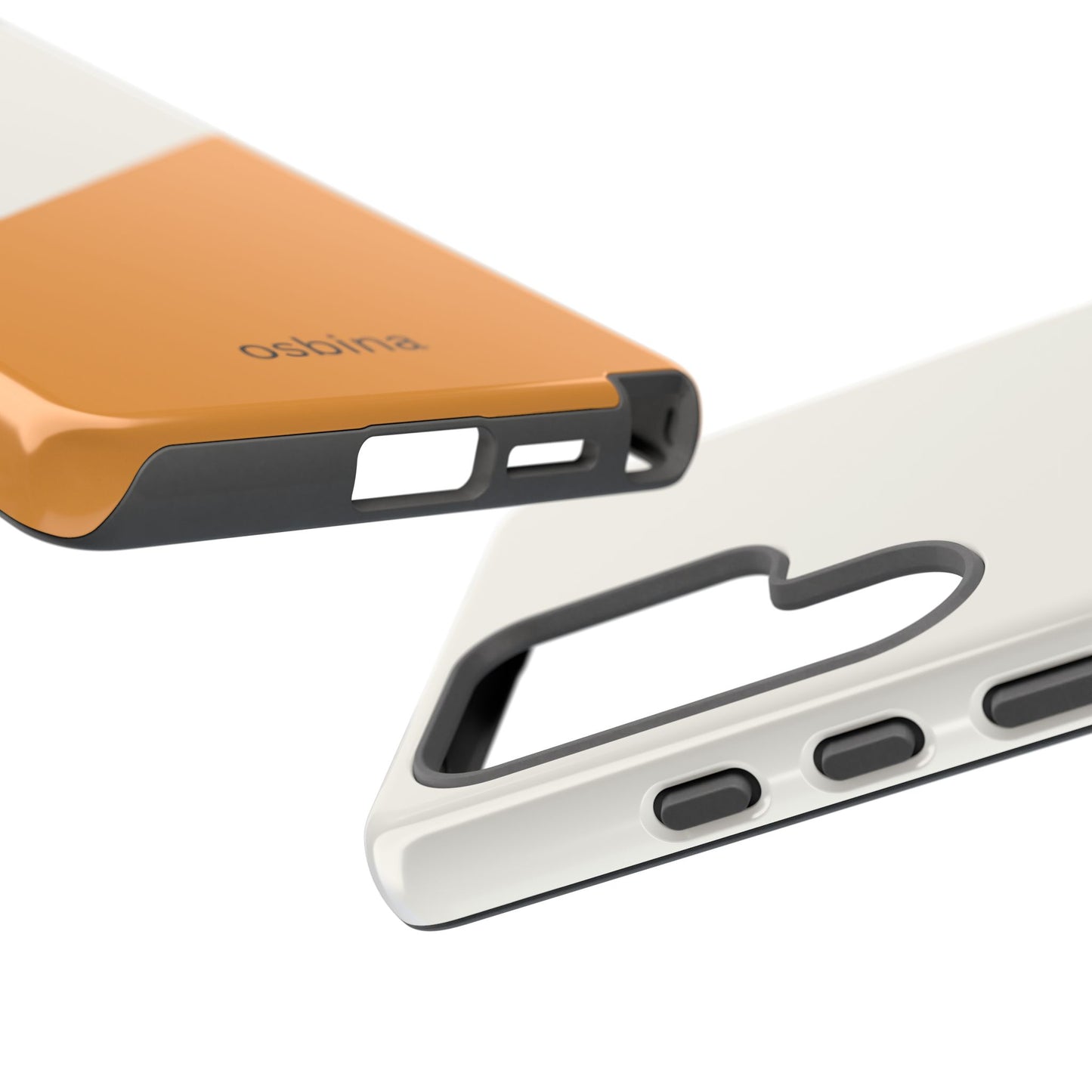 osbina | Divide & Conquer — The Orange + White Split Diagonal Case | The Season Collective