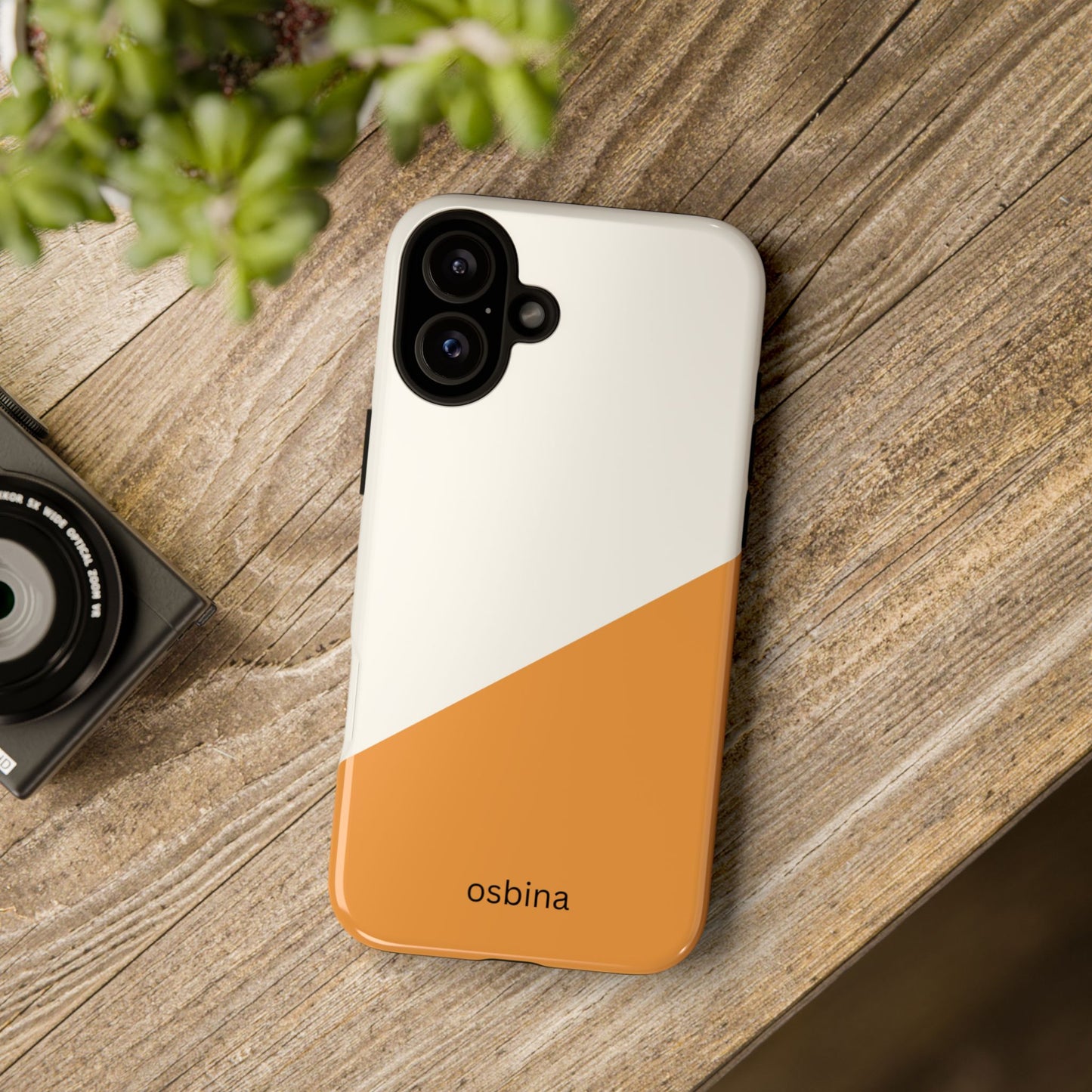 osbina | Divide & Conquer — The Orange + White Split Diagonal Case | The Season Collective