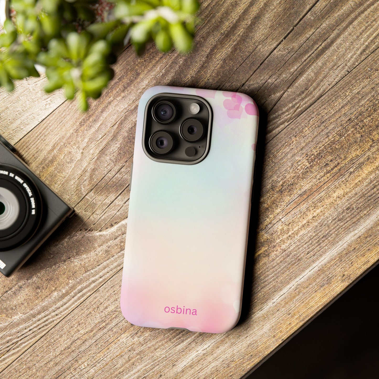 osbina | The Cotton Candy Hearts Case | YAYOU Collection Supporting Shine Like Sable