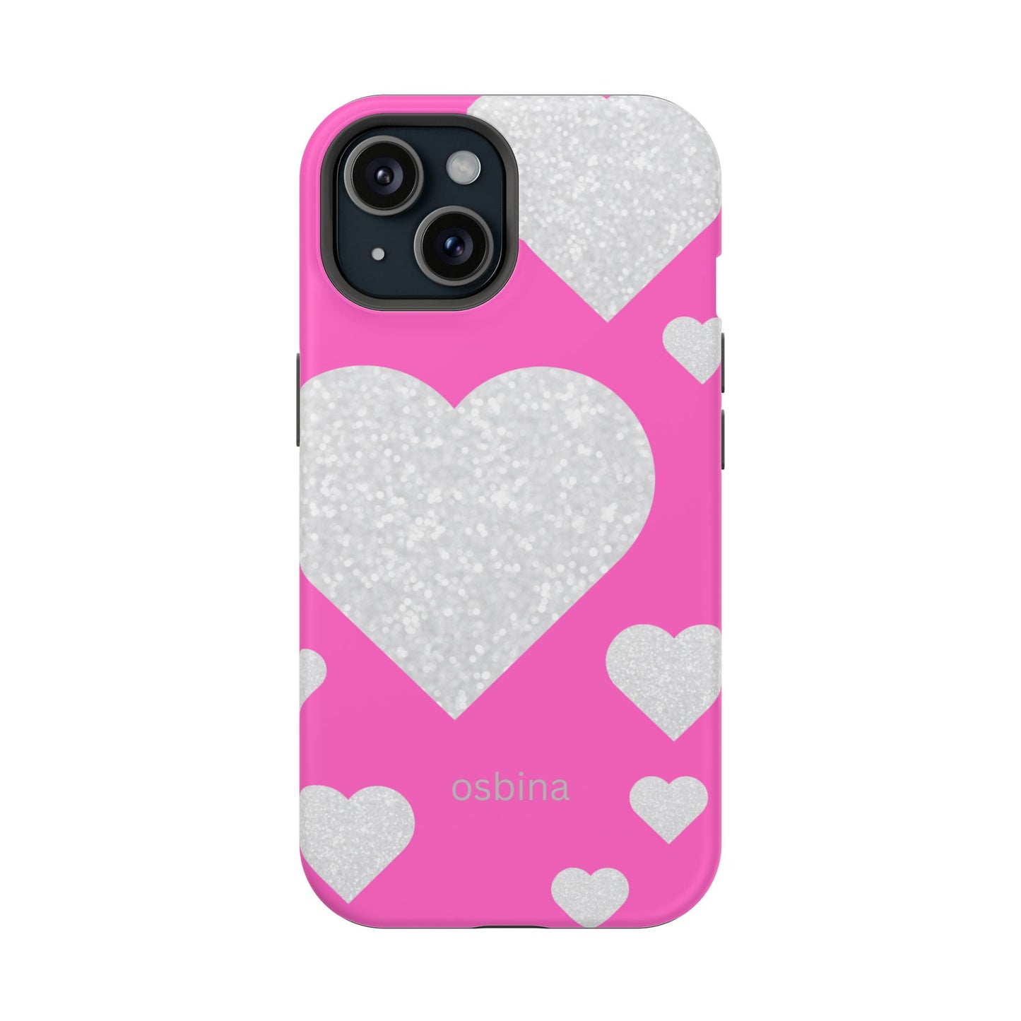 osbina | MagSafe compatible for iPhone | The Shimmering Love Case | YAYOU Collection Supporting Shine Like Sable