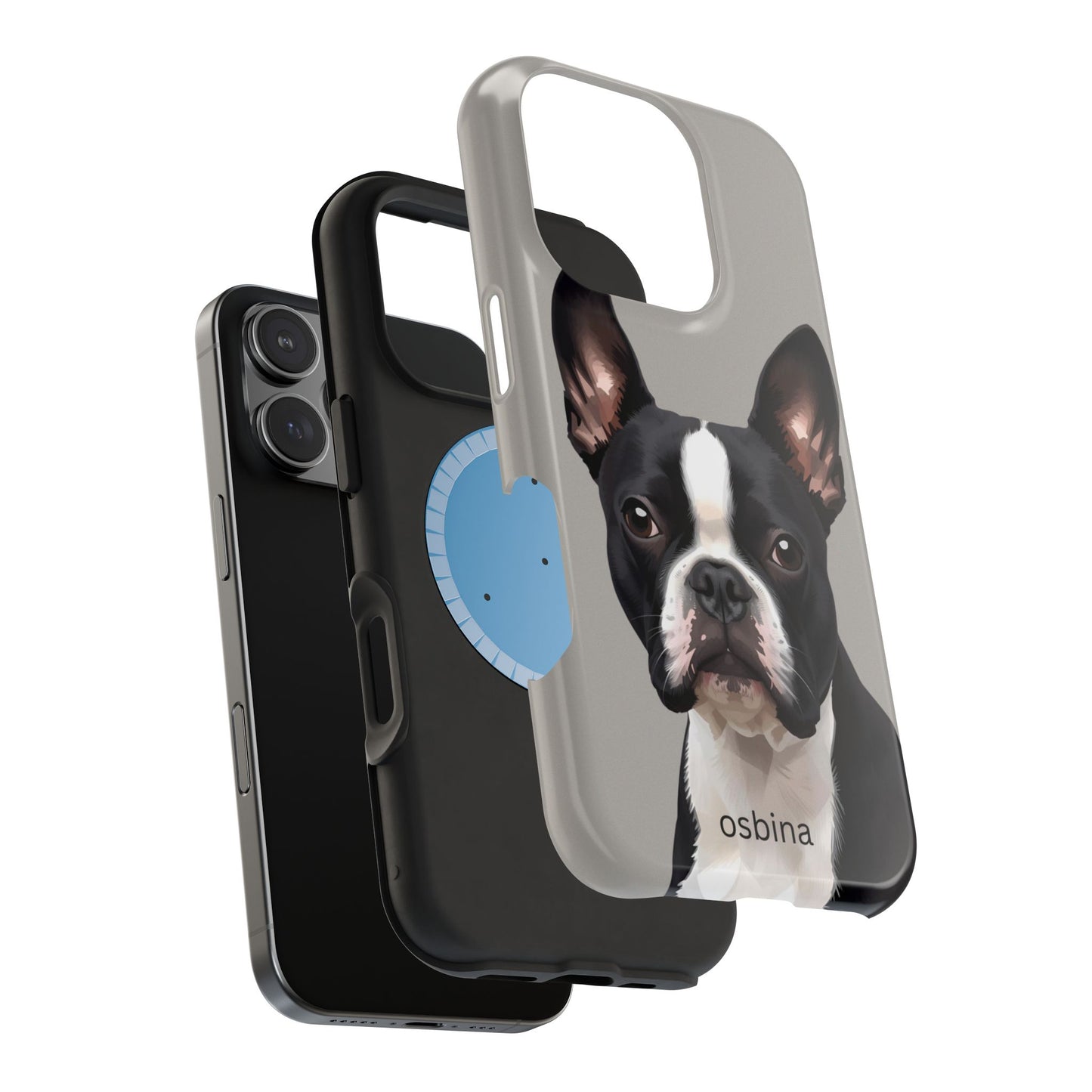 osbina | MagSafe | The Boston Terrier Designer Case