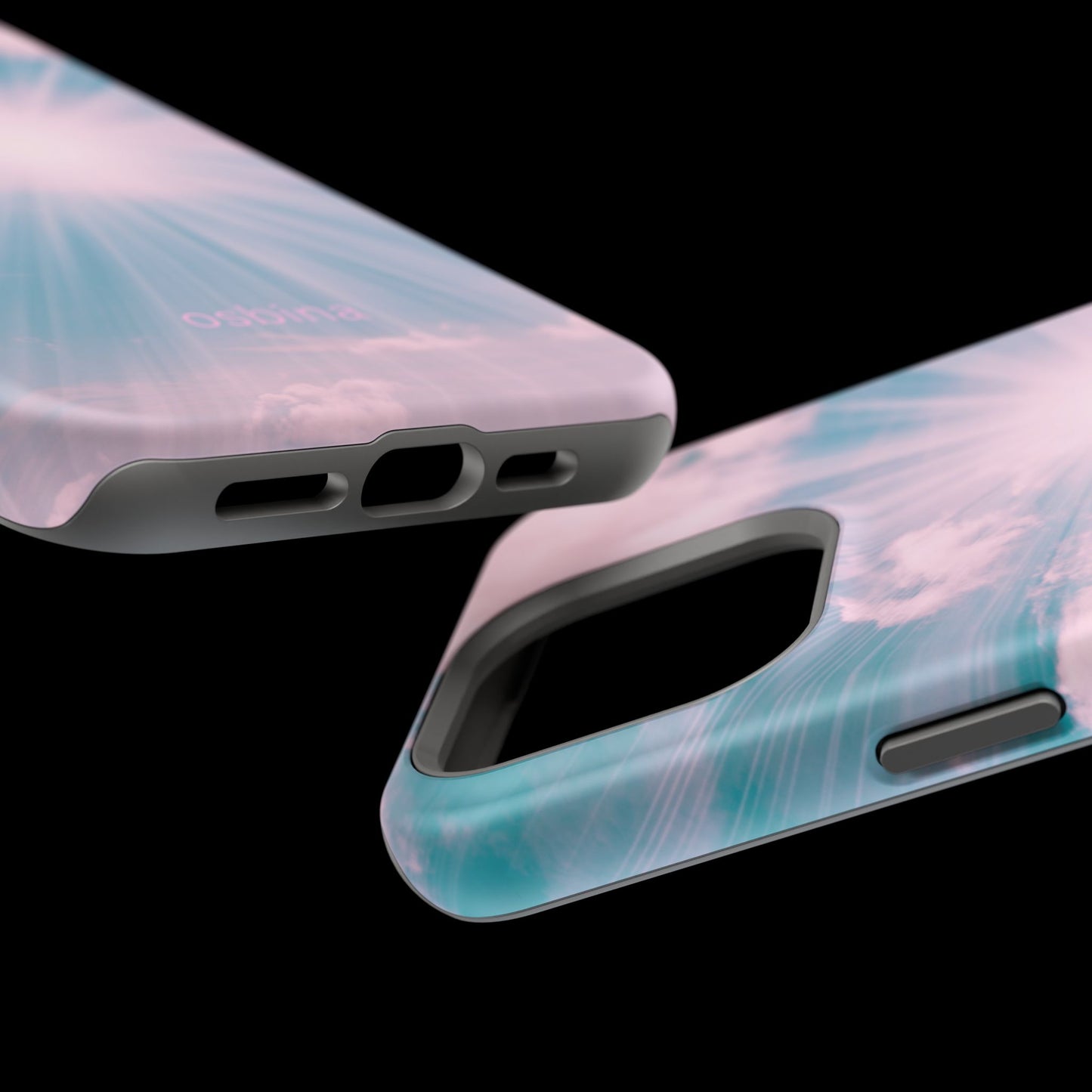 osbina | MagSafe compatible for iPhone | The Sunburst Skies Case | YAYOU Collection Supporting Shine Like Sable