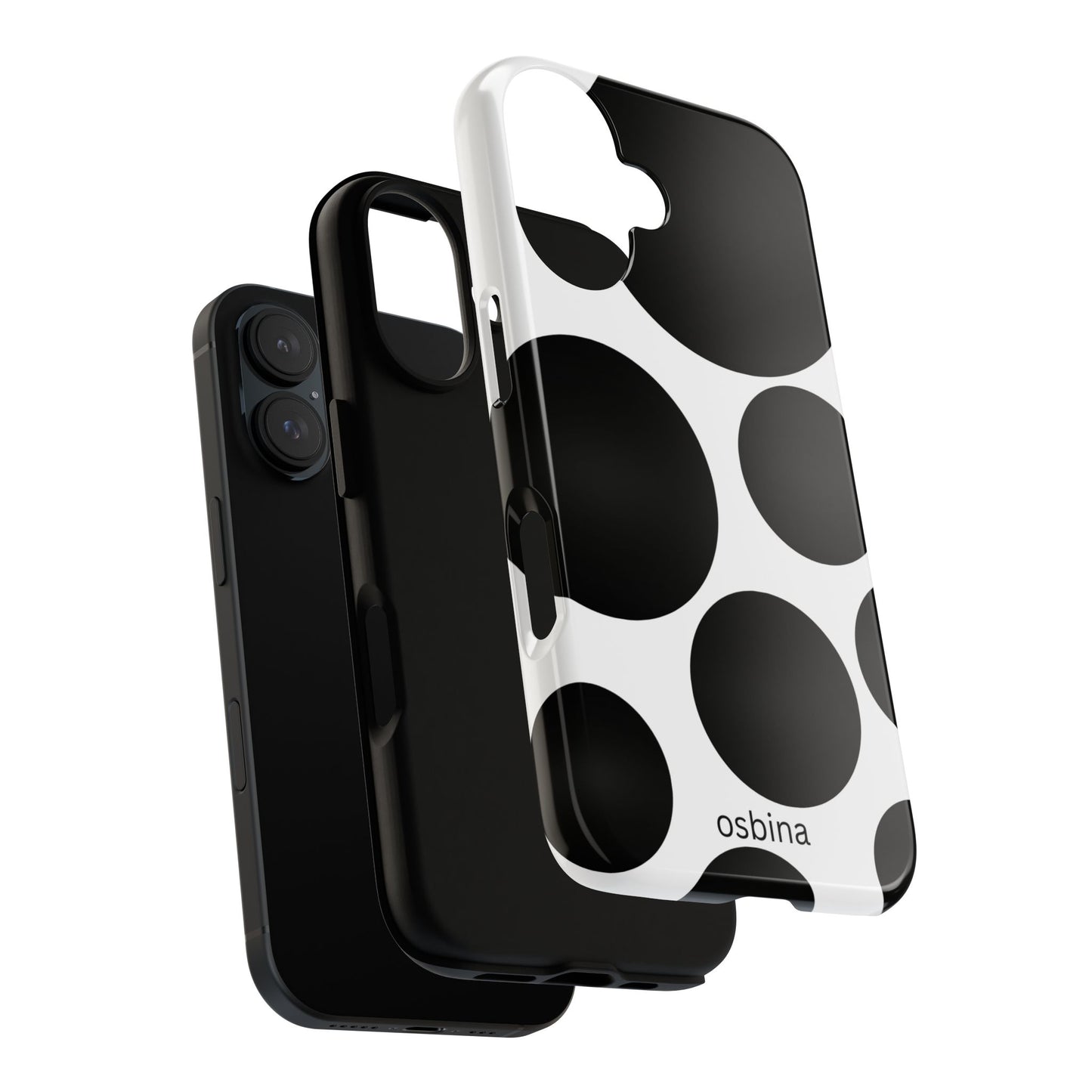 osbina | The Noir Bubbles Phone Case | Modern Muse Collection