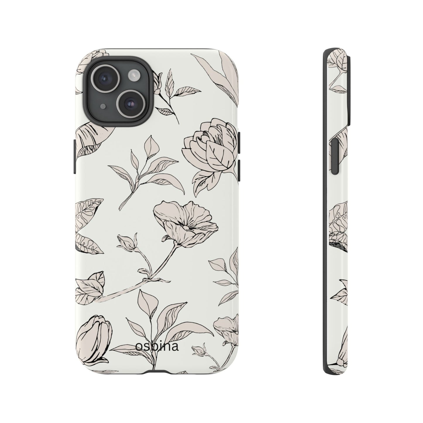 osbina | Silhouette Bloom Phone Case | Modern Muse Collection