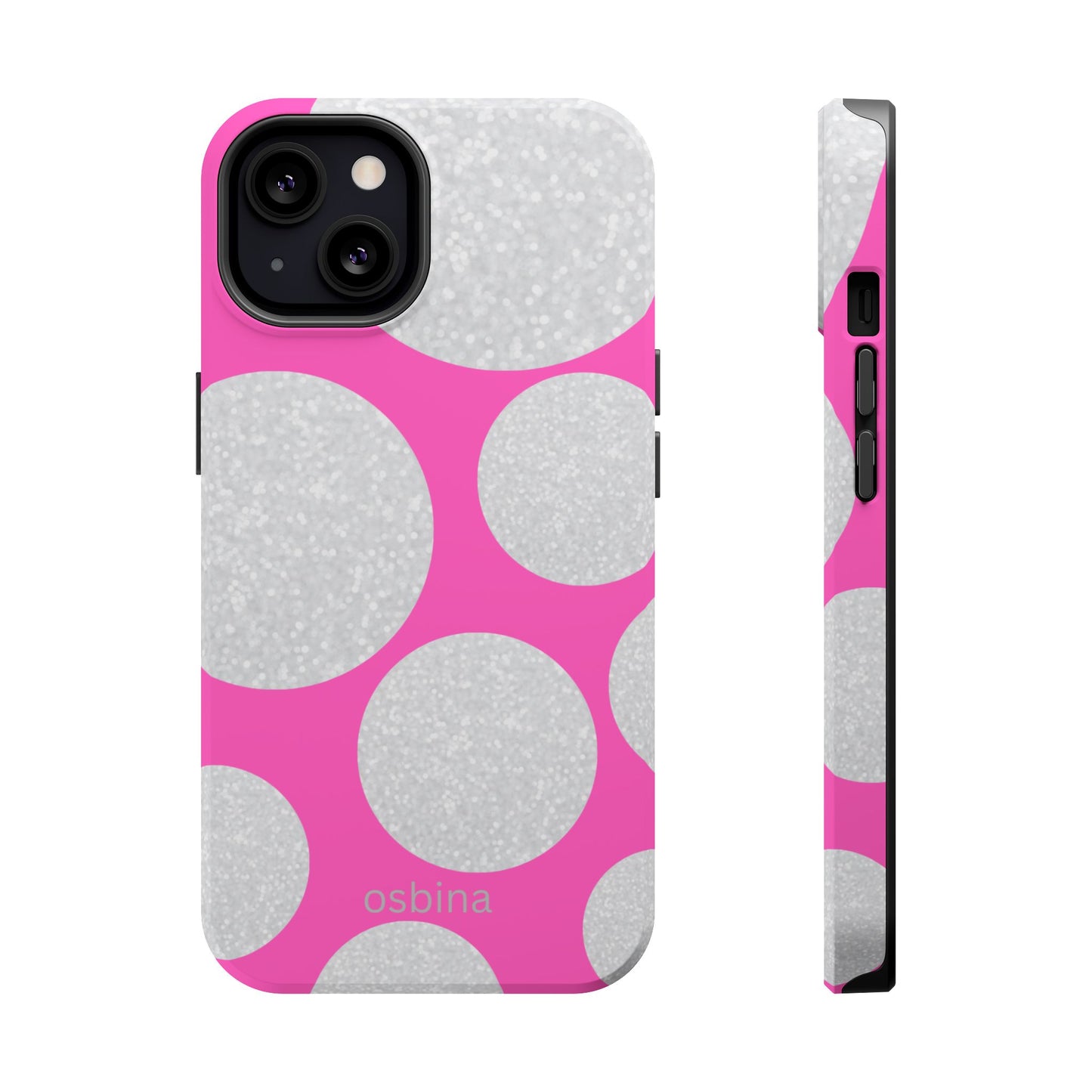 osbina | MagSafe compatible for iPhone | The Sparkling Bubbles Case | YAYOU Collection Supporting Shine Like Sable