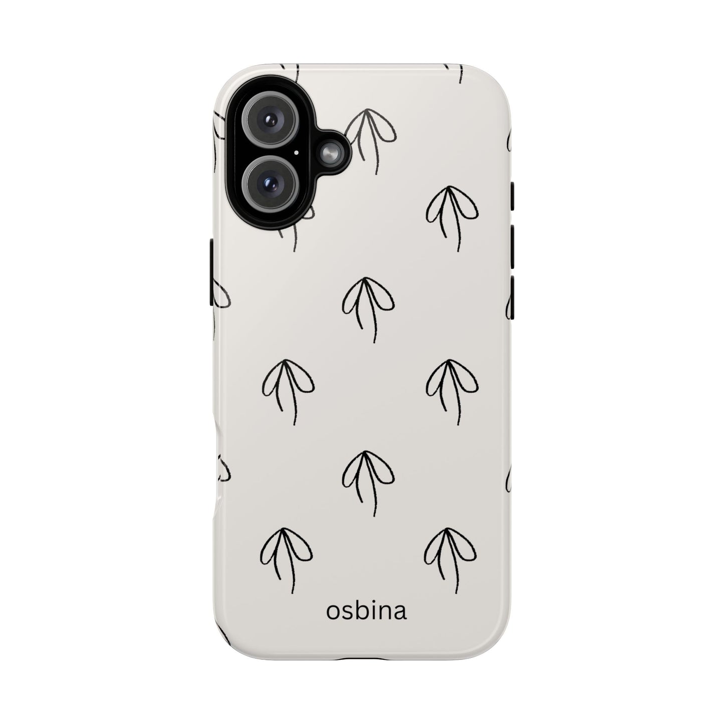osbina | Linéa Flora Minimalistic Flower Phone Case | Modern Muse Collection
