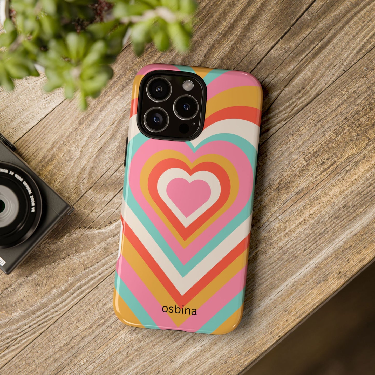 osbina | Heart Nouveau Phone Case | Modern Muse Collection