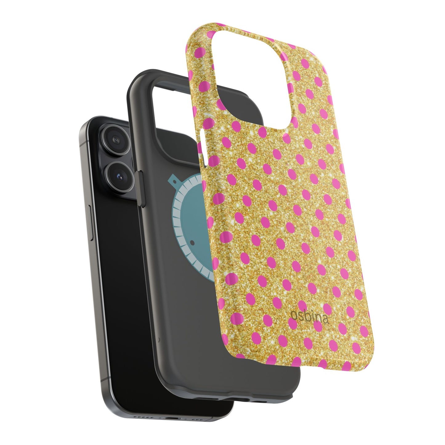 osbina | MagSafe compatible for iPhone | The Elara Phone Case | YAYOU Collection Supporting Shine Like Sable