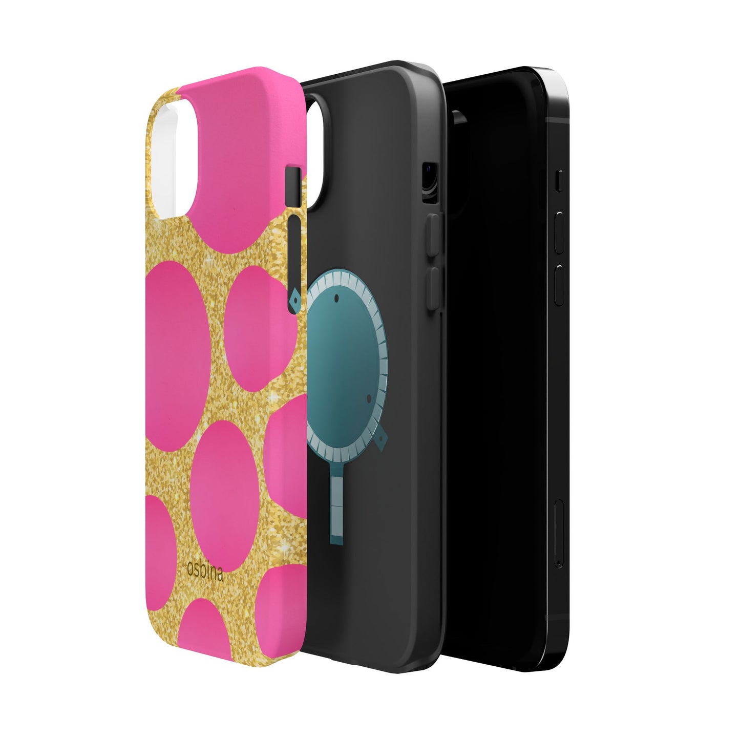 osbina | MagSafe compatible for iPhone | The Aurelia Phone Case | YAYOU Collection Supporting Shine Like Sable