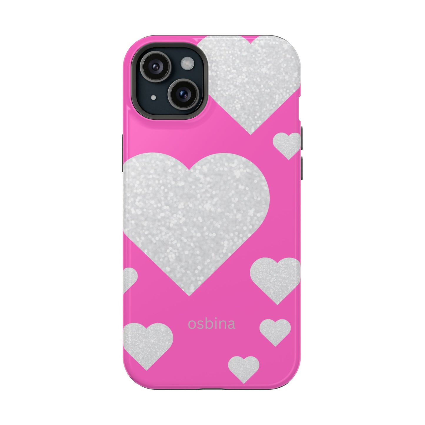 osbina | MagSafe compatible for iPhone | The Shimmering Love Case | YAYOU Collection Supporting Shine Like Sable