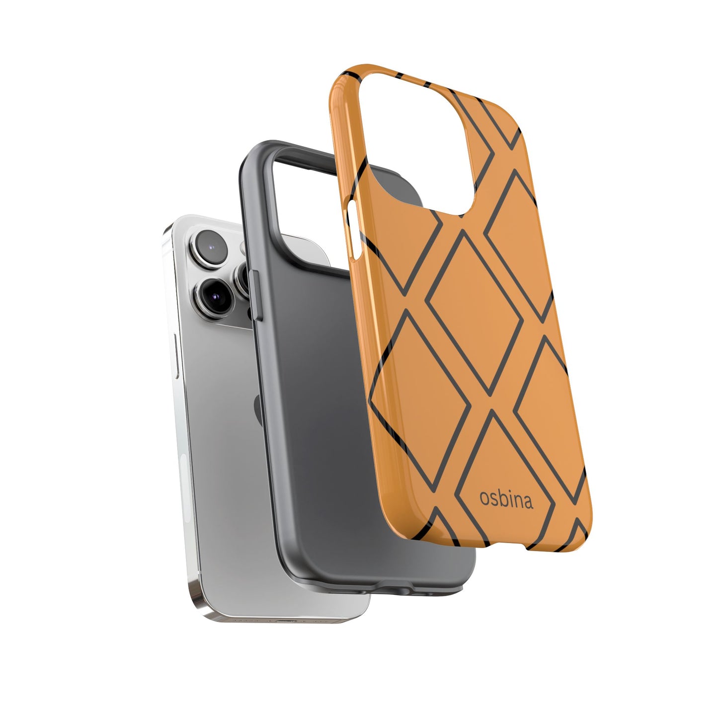 osbina | Diamonds Are Your Phone’s Best Friend — The Orange + Black Diamond Case | The Season Collective