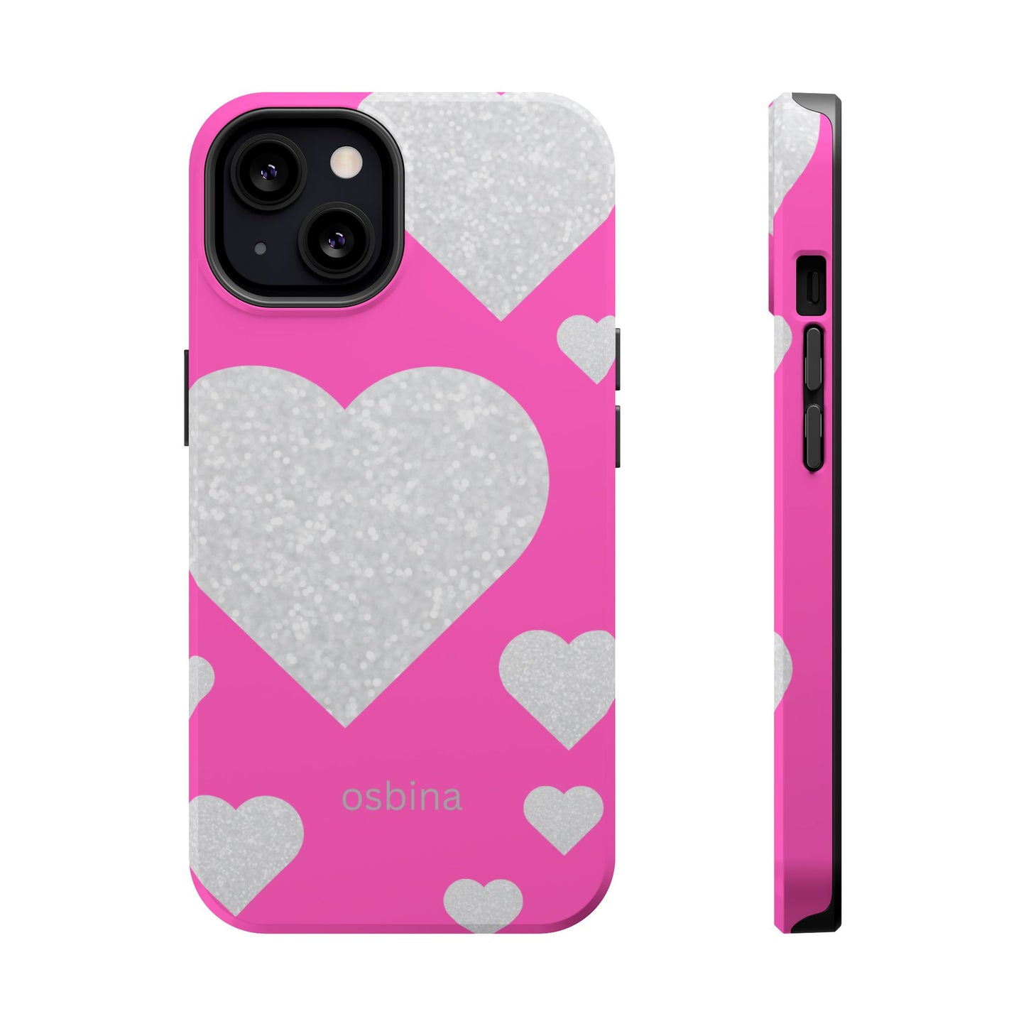 osbina | MagSafe compatible for iPhone | The Shimmering Love Case | YAYOU Collection Supporting Shine Like Sable