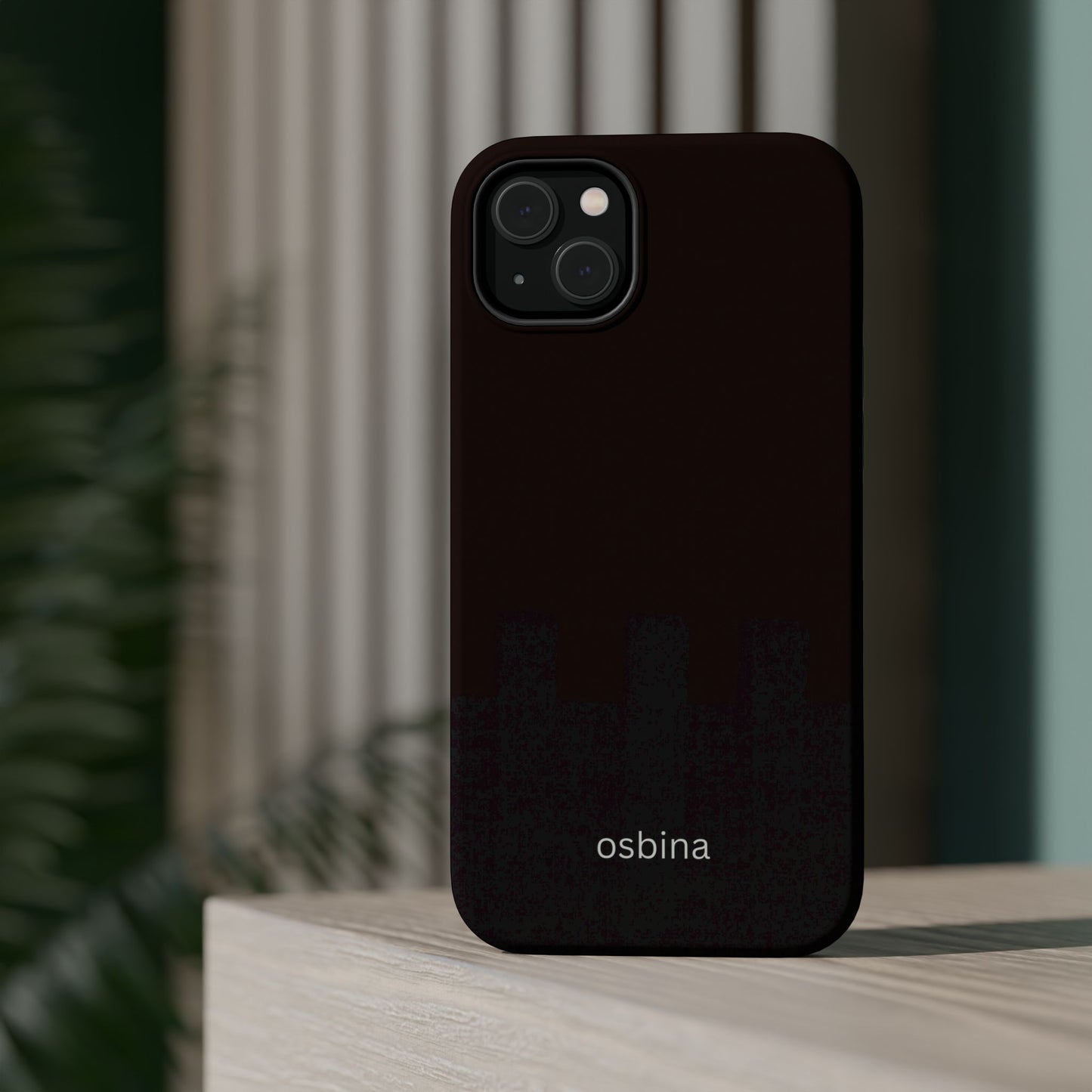osbina | MagSafe compatible for iPhone | The Onyx Phone Case | Modern Man Collection