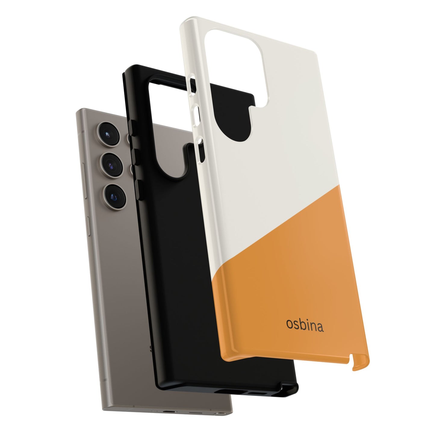 osbina | Divide & Conquer — The Orange + White Split Diagonal Case | The Season Collective